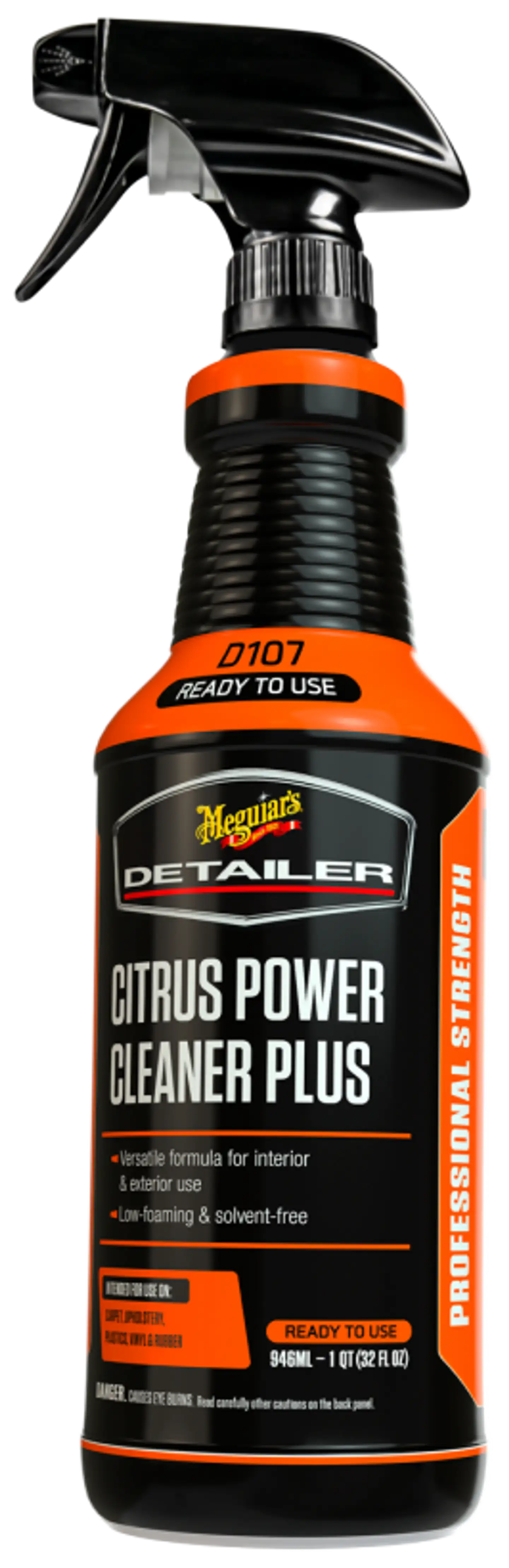 Meguar´s Citrus Power Cleaner Plus sitruspohjainen todella tehokas sumutettettava yleispuhdistusaine kaikkeen pesuun ja puhdistukseen, myös tekstiilipinnoille