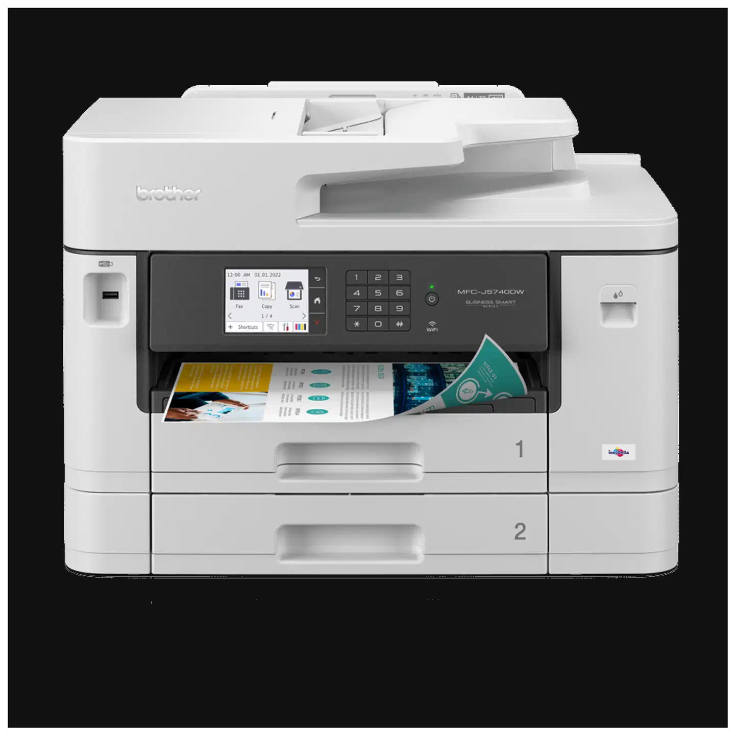 Brother monitoimitulostin MFC-J5740DW - 1