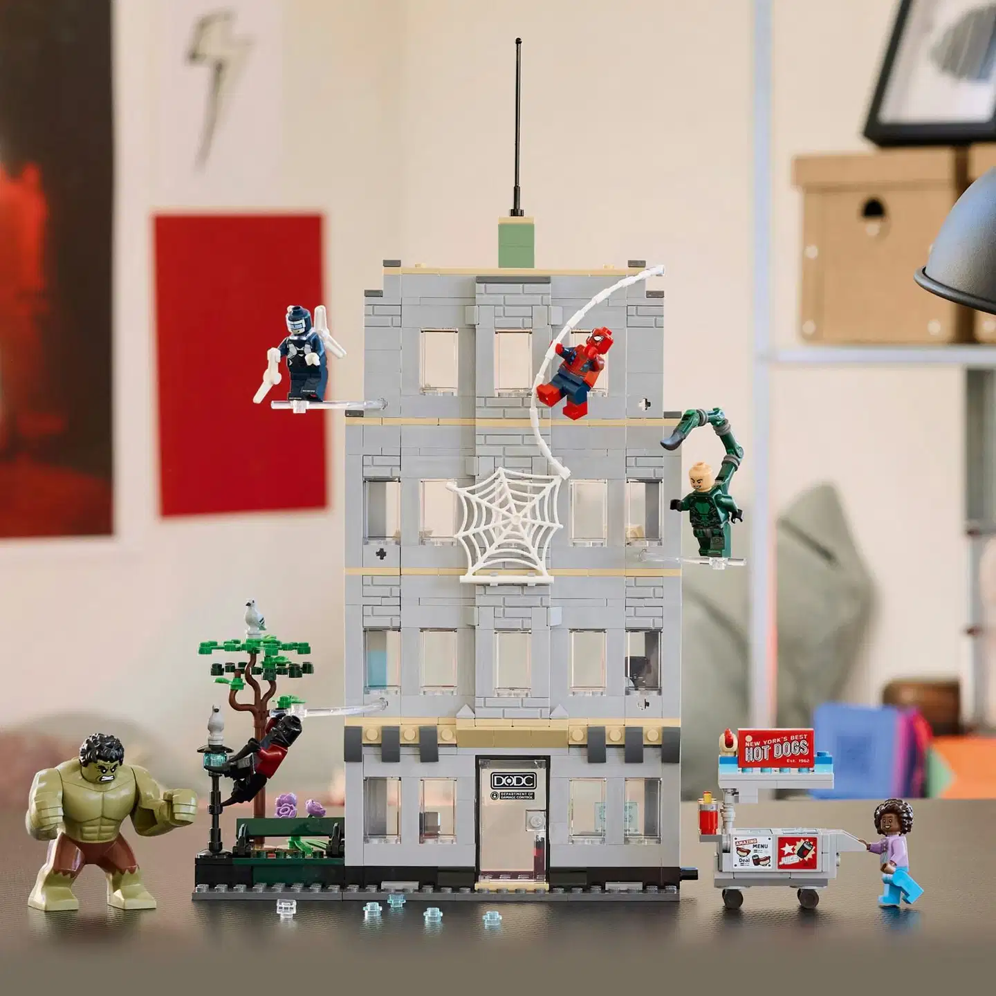 LEGO® Super Heroes Marvel 76350 Eeppinen yhteenotto: Spider-Man vastaan Hulk - 9