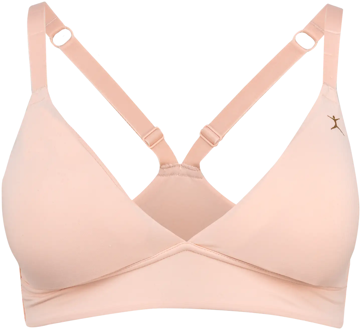 Danskin naisten bralette-rintaliivit 211D082419 - Peach Whip - 1