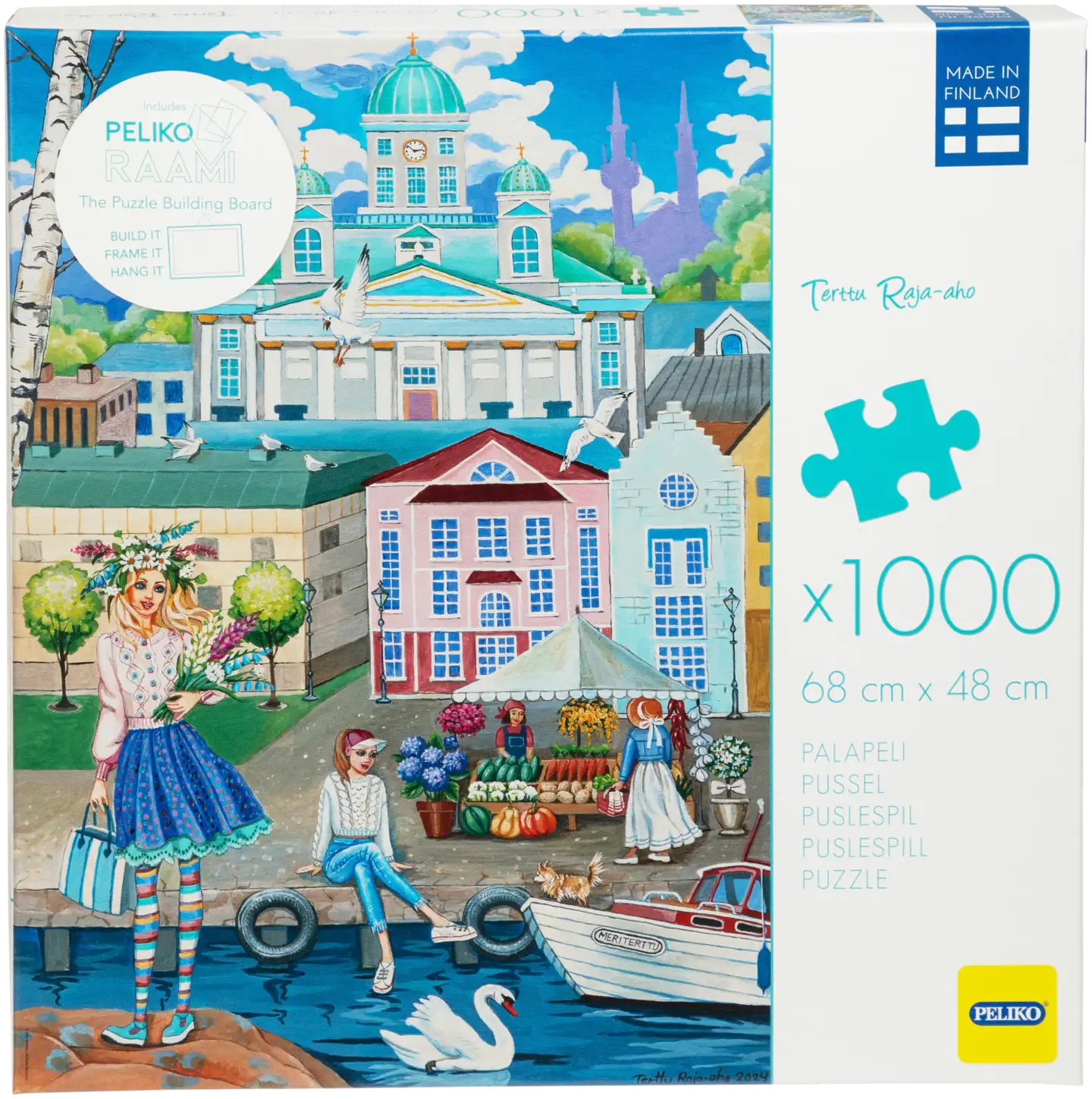 Peliko palapeli 1000 palaa Terttu Raja-aho Helsinki - 2