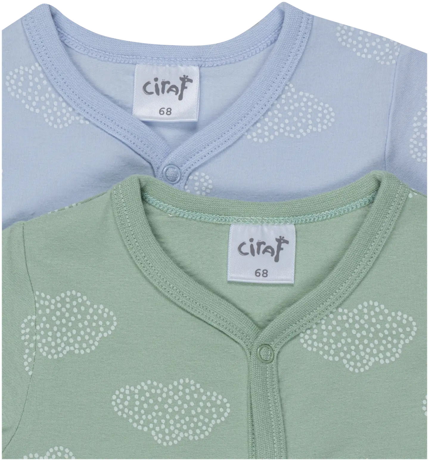 Ciraf vauvojen pyjama 250B260192 2-pack - blue clouds - 3