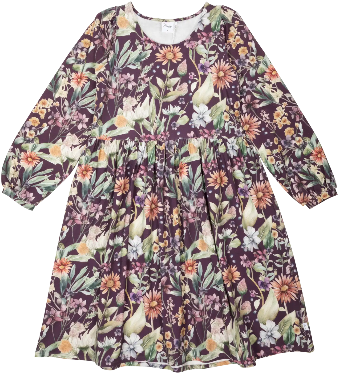 Maia family naisten mekko Iiris Kissanminttu 205931 - violetti - 1