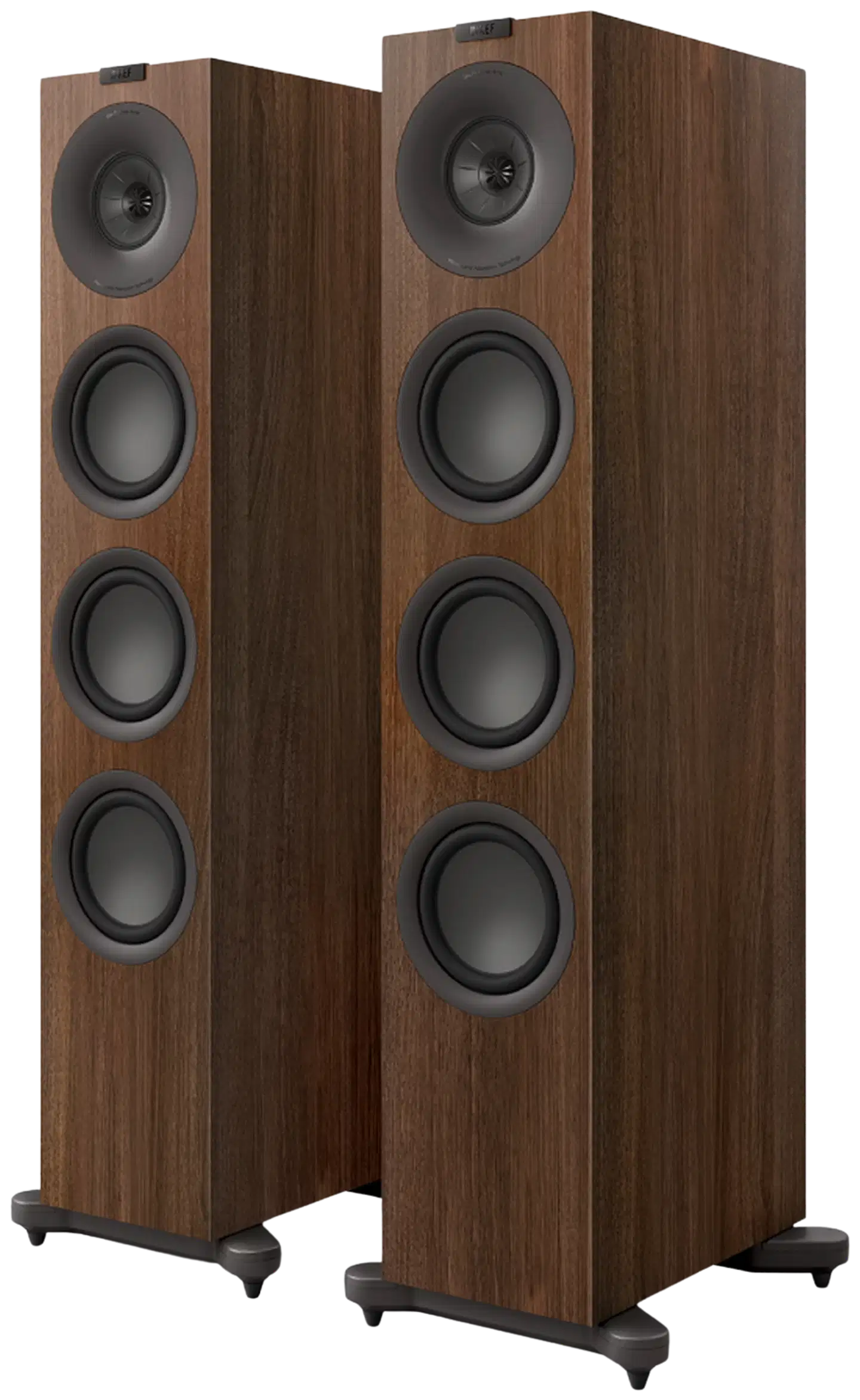KEF lattiakaiutinpari Q11 Meta walnut lattiakaiutin