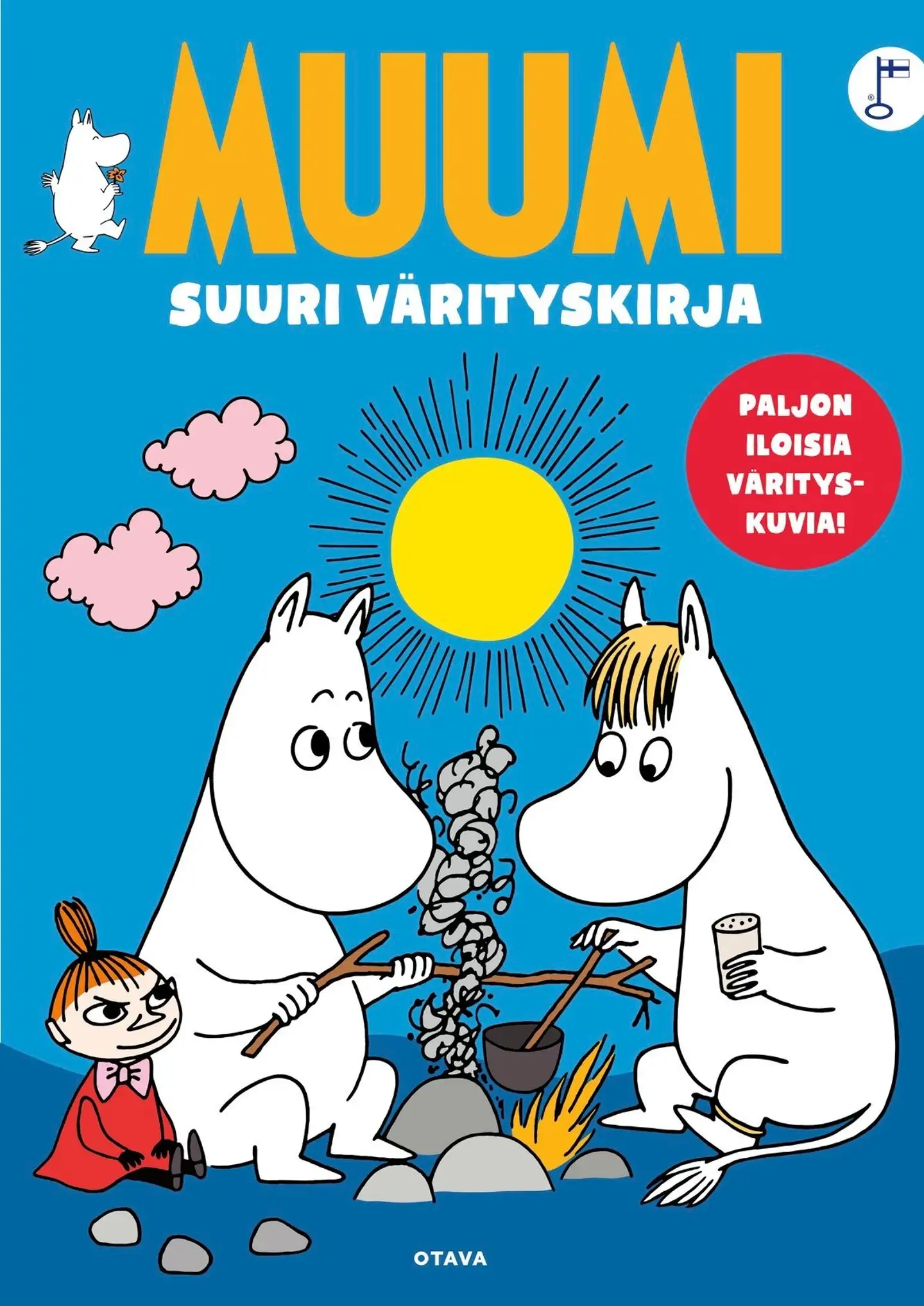 Muumi - Suuri värityskirja - Paljon iloisia värityskuvia!