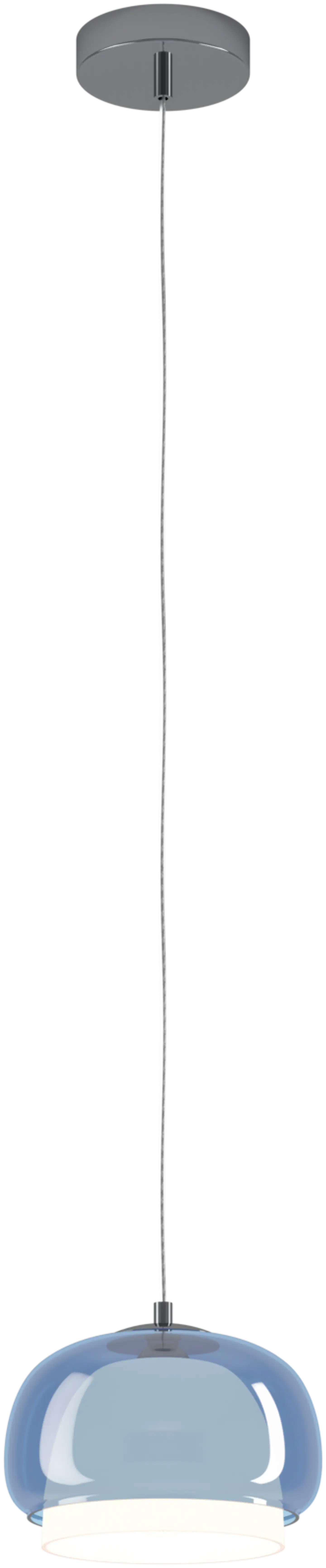 EGLO riippuvalaisin Belomontejo E27 maks 440W 22cm IP20 sininen - 2