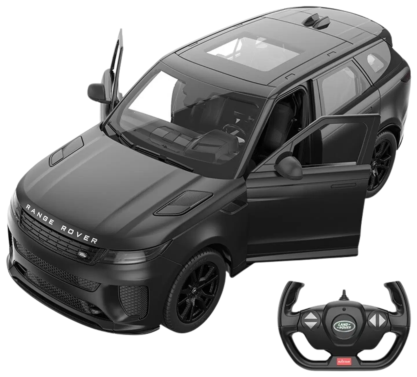 RASTAR 1:14 Range Rover Sport SV Radio-Ohjattava Musta - 1