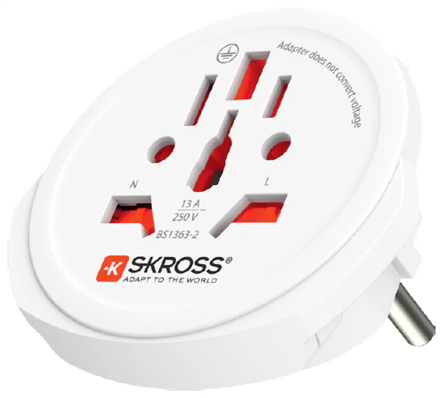 Skross Maailma - Eurooppa -adapteri - 1