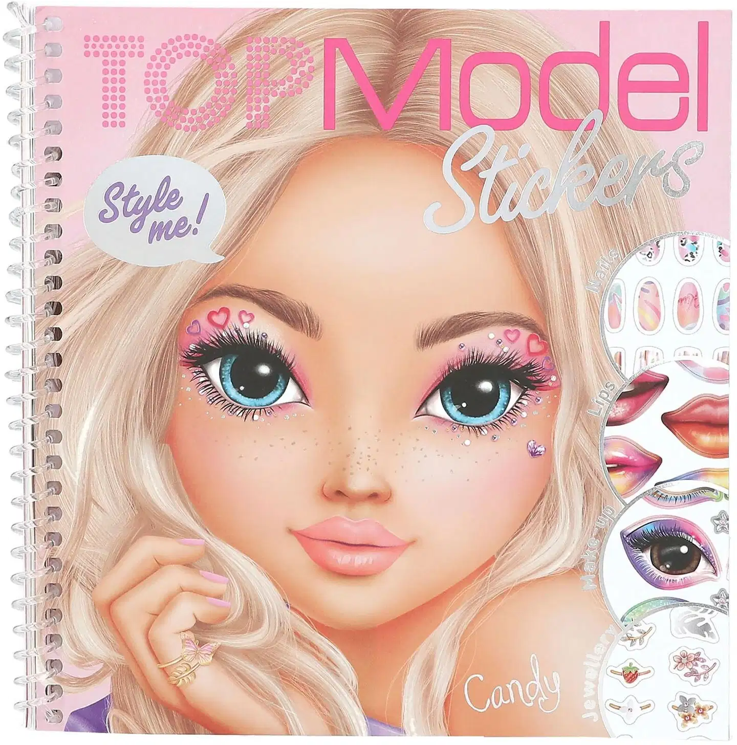 TOPModel Dress Me Up Face Tarrakirja - 1