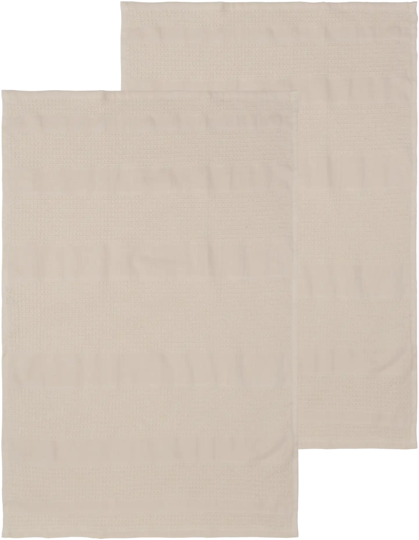 House keittiöpyyhe Esse waffle 2 kpl beige - 1