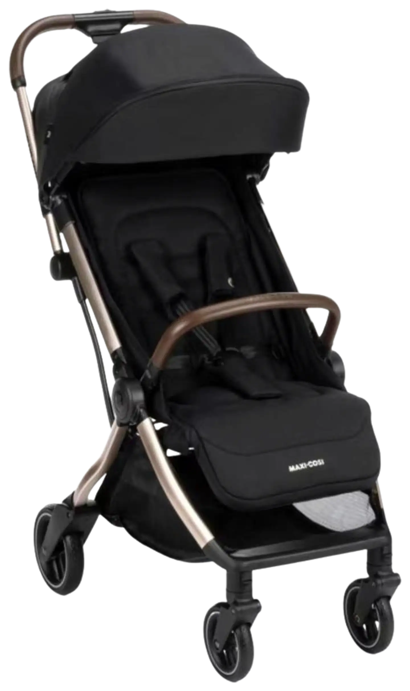 Maxi-Cosi Eva 3 matkarattaat Essential Black/Champagne - 1