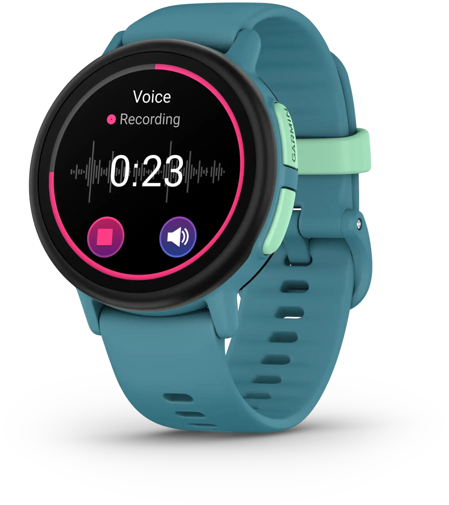 Garmin lasten kellopuhelin Bounce 2, Turkoosi - 2
