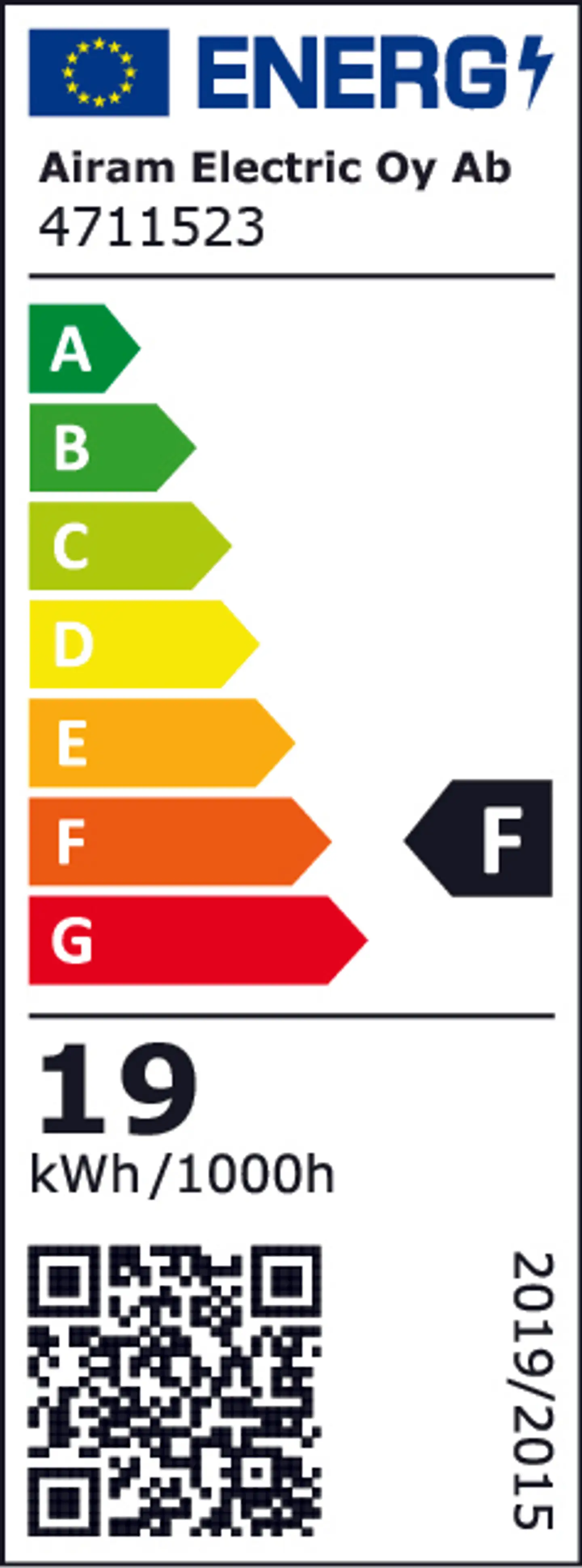 Airam LED-loisteputki 19W T8/26 G13 1950lm 3000K 150 cm - 3