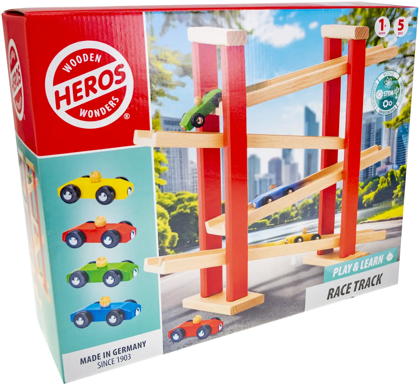 Heros lelu Play and Learn Autorata 5 osaa - 4