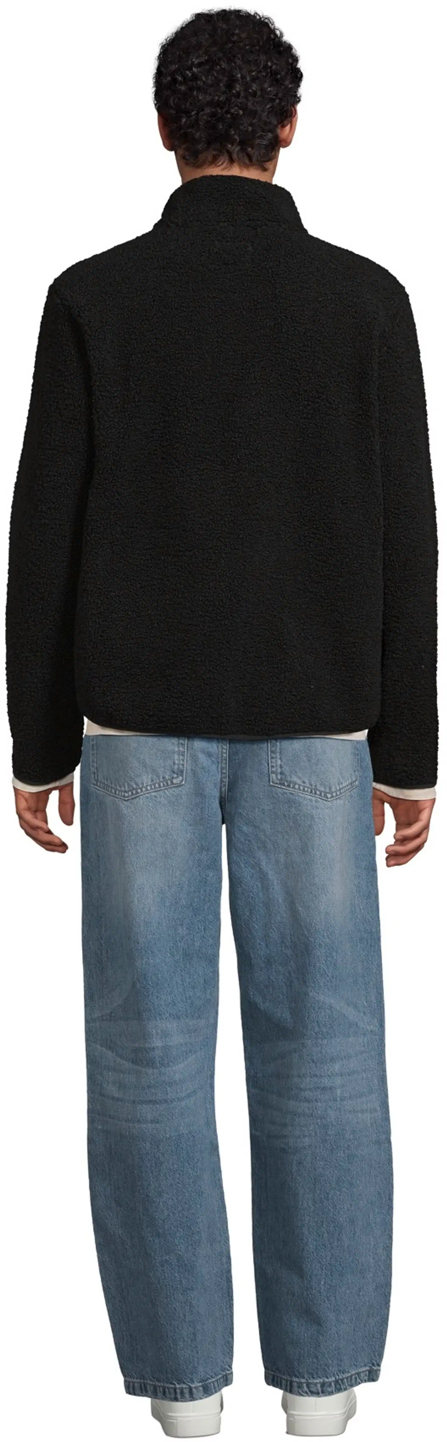 WKLY. miesten pileetakki 204W312665 - Black - 3