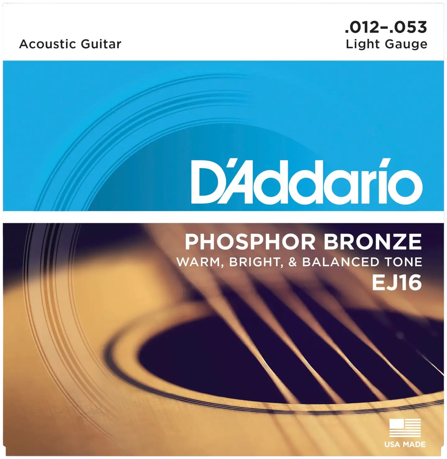 D'Addario Accessories teräskielisetti 011-053 Phospbrz
