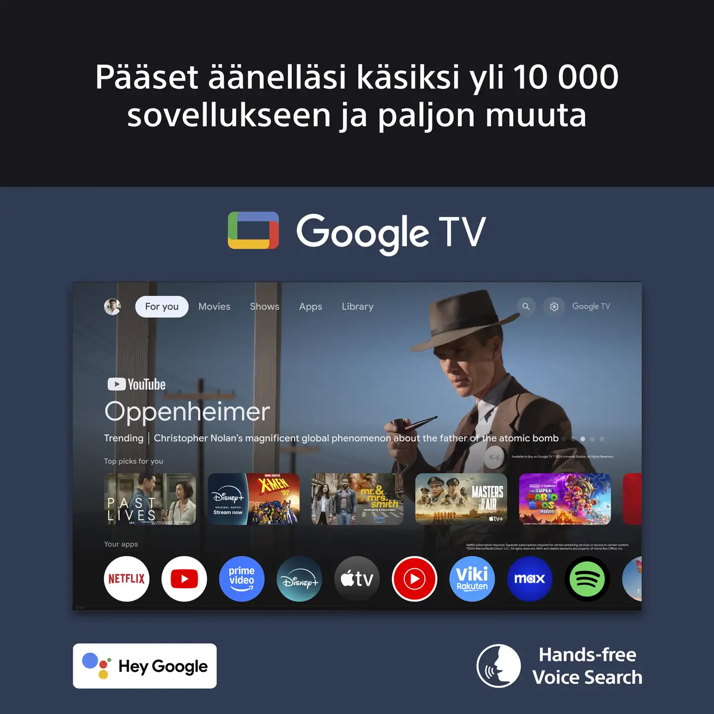 Sony 55" 4K UHD Google TV K55S35B - 11