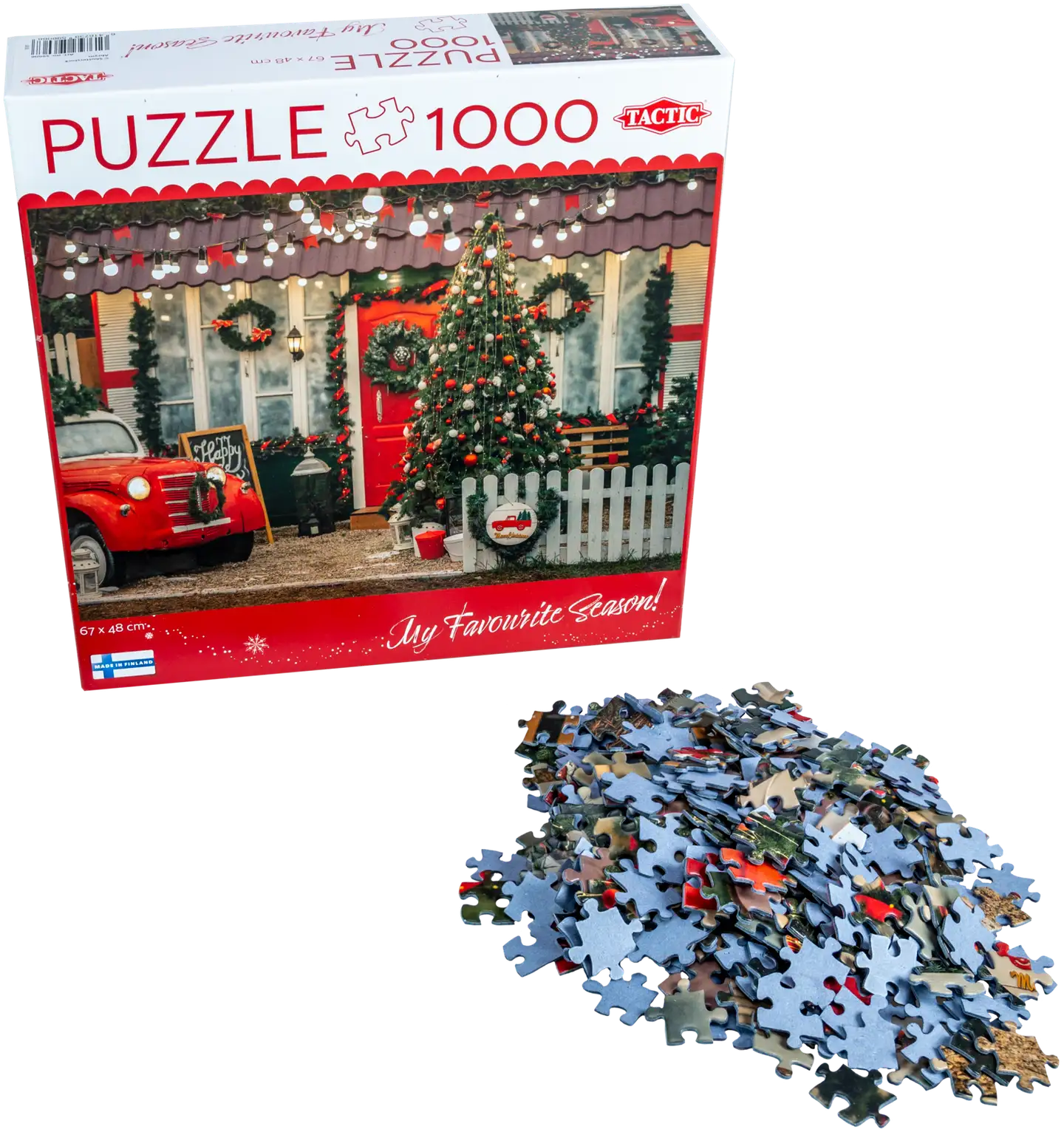 Tactic palapeli Christmas porch 1000 palaa - 2