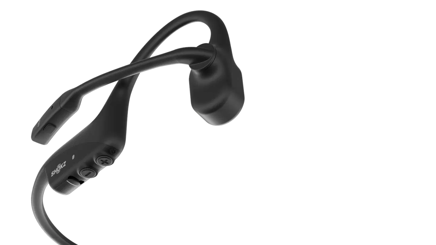 Shokz OpenComm2 2025 Upgrade Langaton Bluetooth-Toimistokuuloke Korvakoukulla Musta - 4