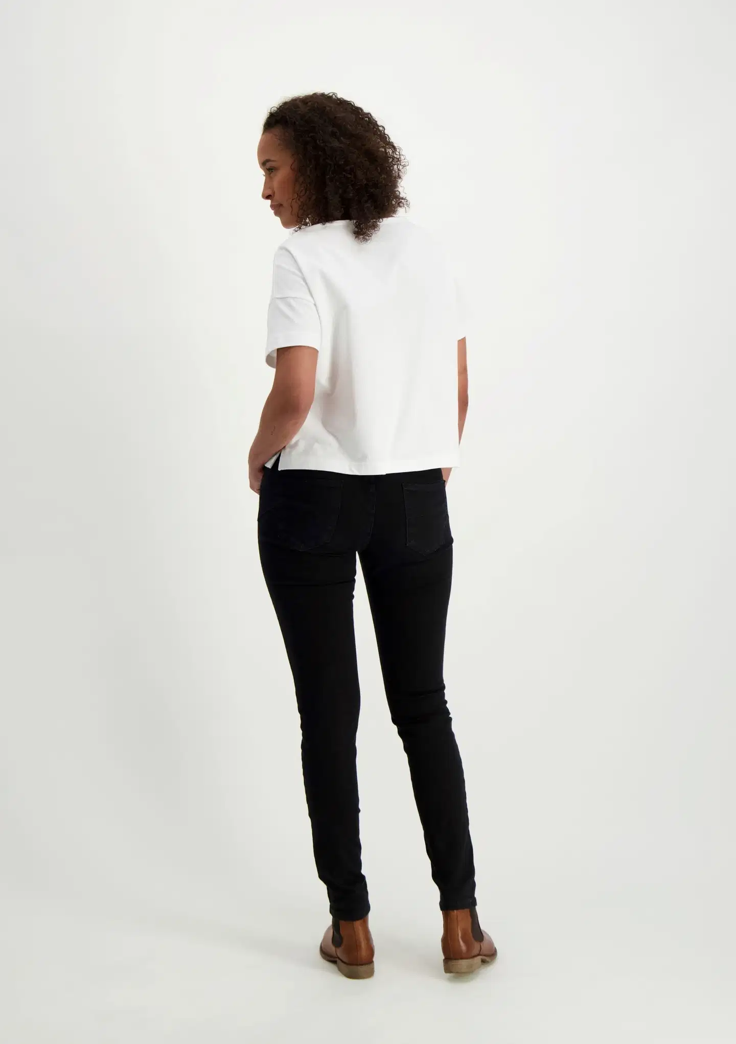 Lee Cooper LC 9931 Lady Shape Shaping Slim fit Musta Naisten farkut - Musta - 2