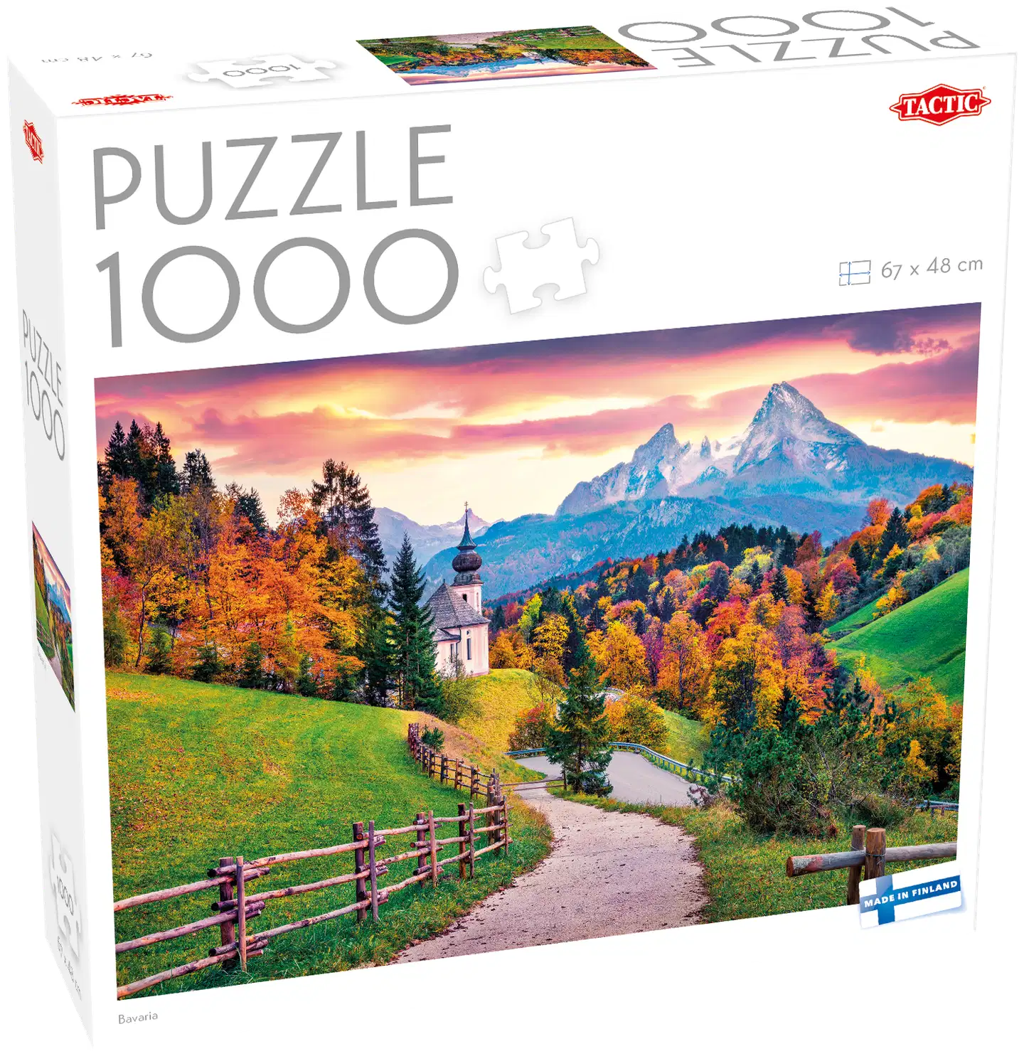 Tactic Palapeli Puzzle Lovers Bavaria 1000 palaa - 1