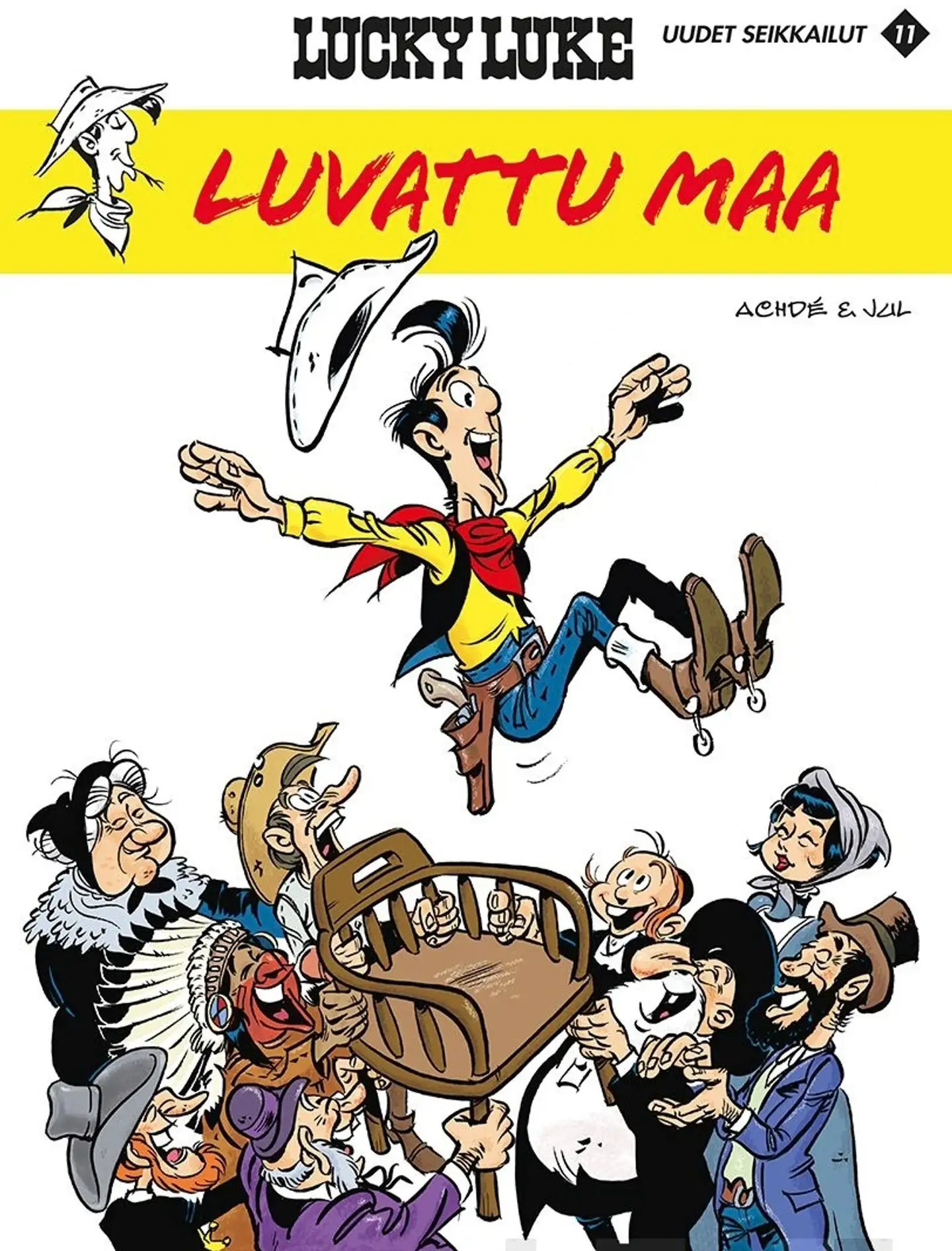 Jul, Lucky Luke uudet seikkailut 11: Luvattu maa