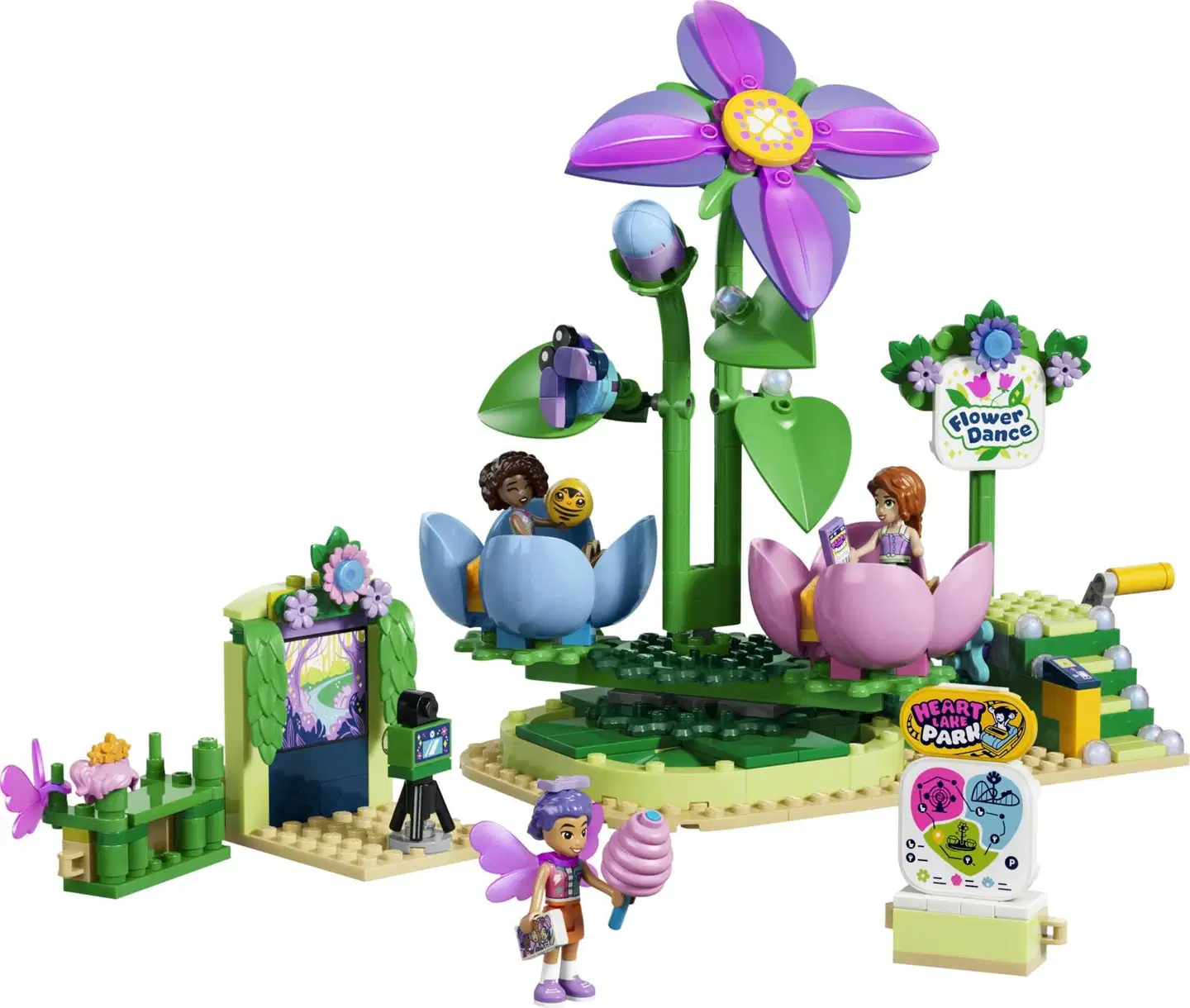 LEGO® Friends 42702 Kukkien ja keijujen koristama teekuppikaruselli - 2