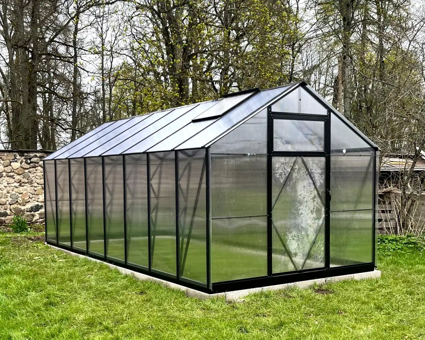 Ecoslider kasvihuone Lux 2.5 X 5.5 - 1