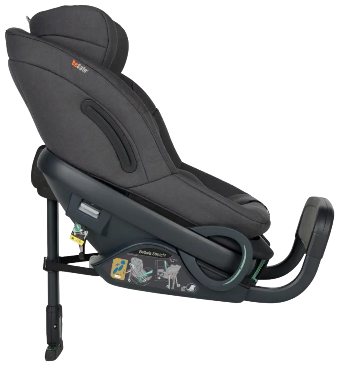 BeSafe turvaistuin Stretch² harmaa - 5