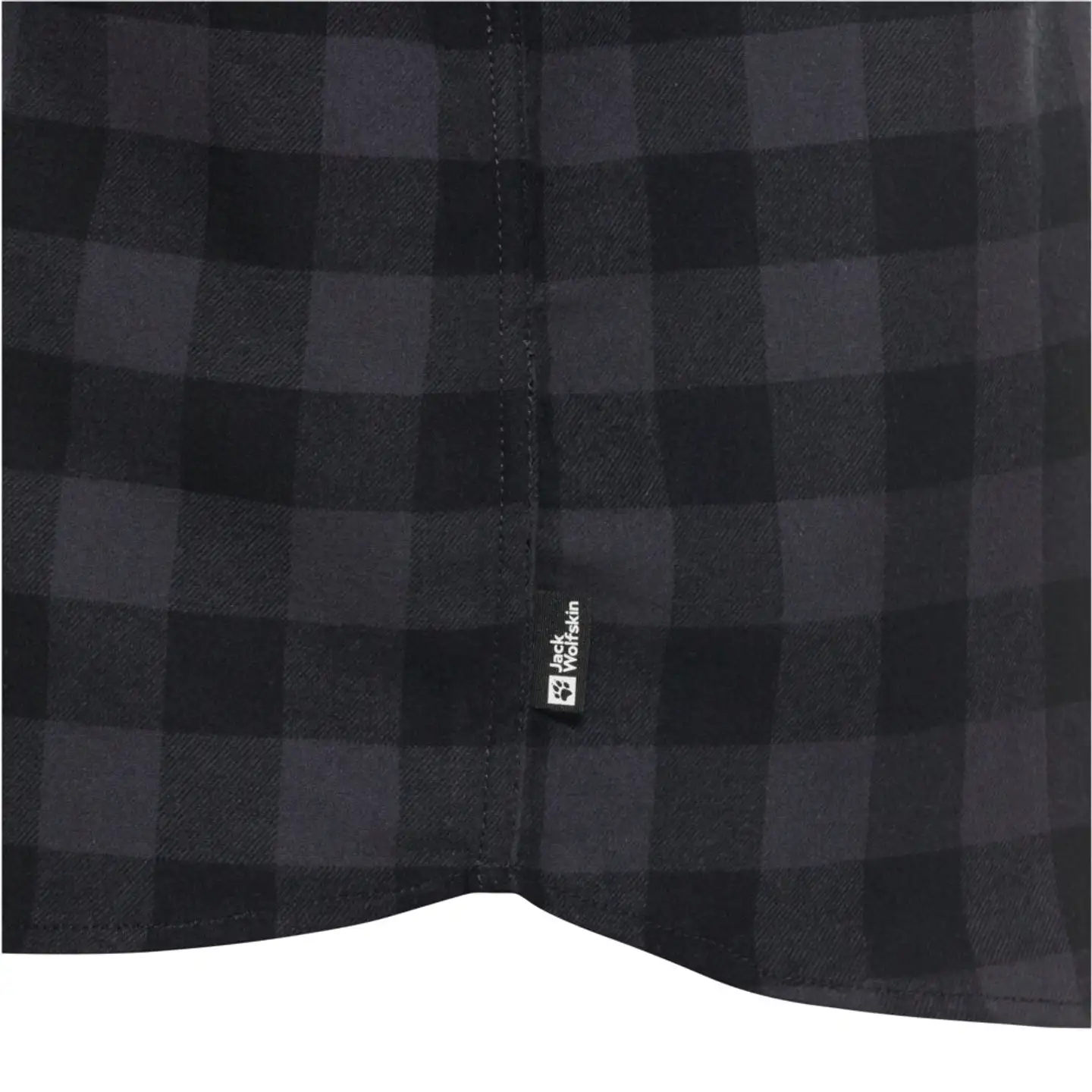 Jack Wolfskin miesten flanellipaita Lite - check black - 3