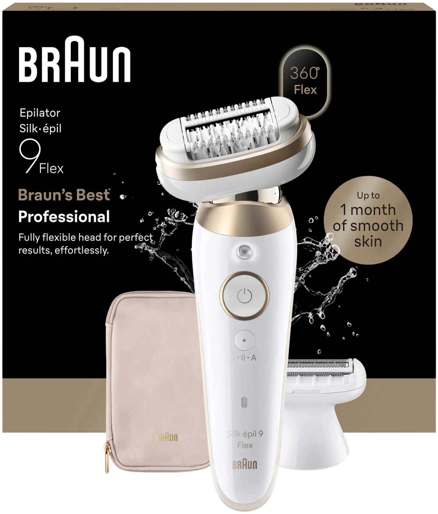 Braun Silk·épil 9 Flex, Wet & Dry epilaattori 9-030 3D - 1