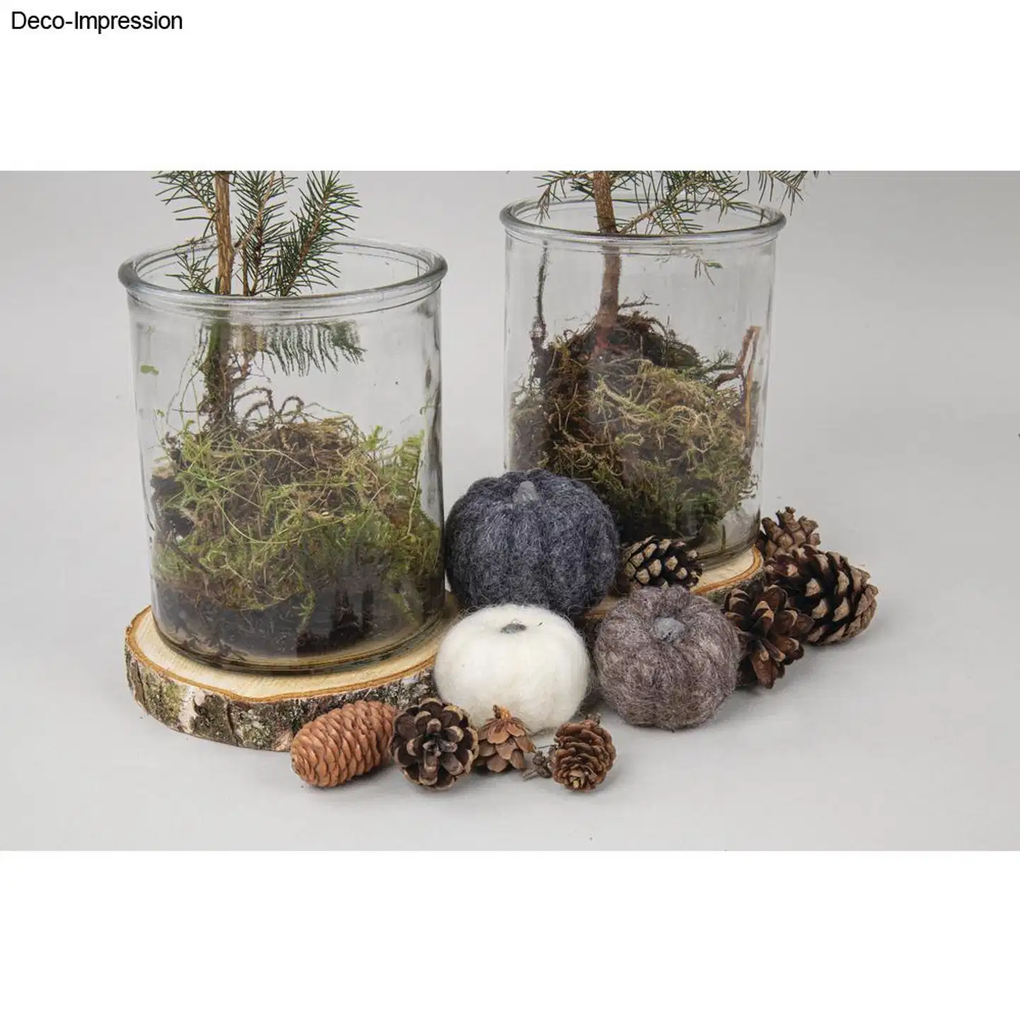 Rayher Hobby puinen levy pyöreä, 10-12cm ø, nippu 3kpl - 3