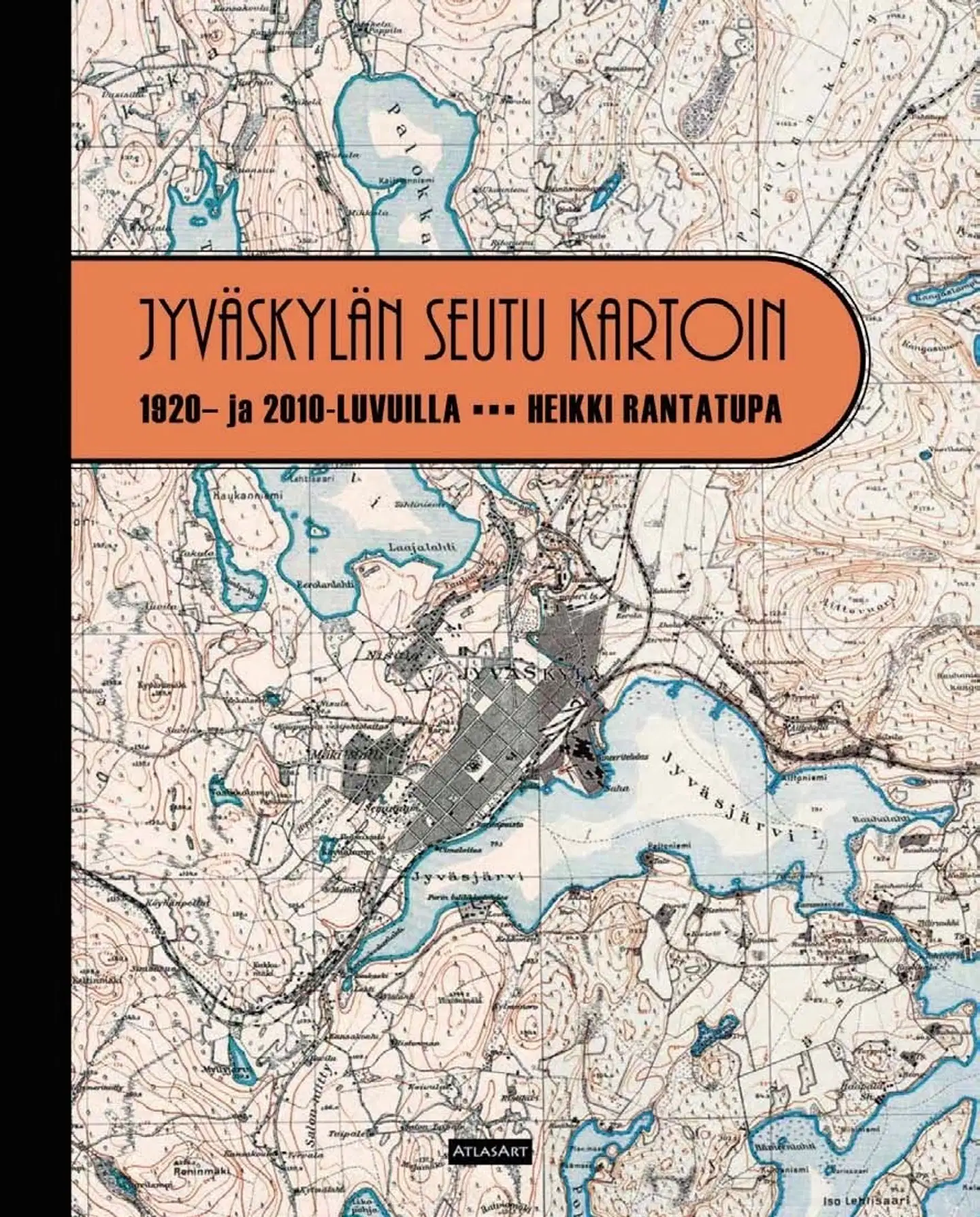 Lehtola, Jyväskylän seutu kartoin 1920- ja 2010-luvuilla