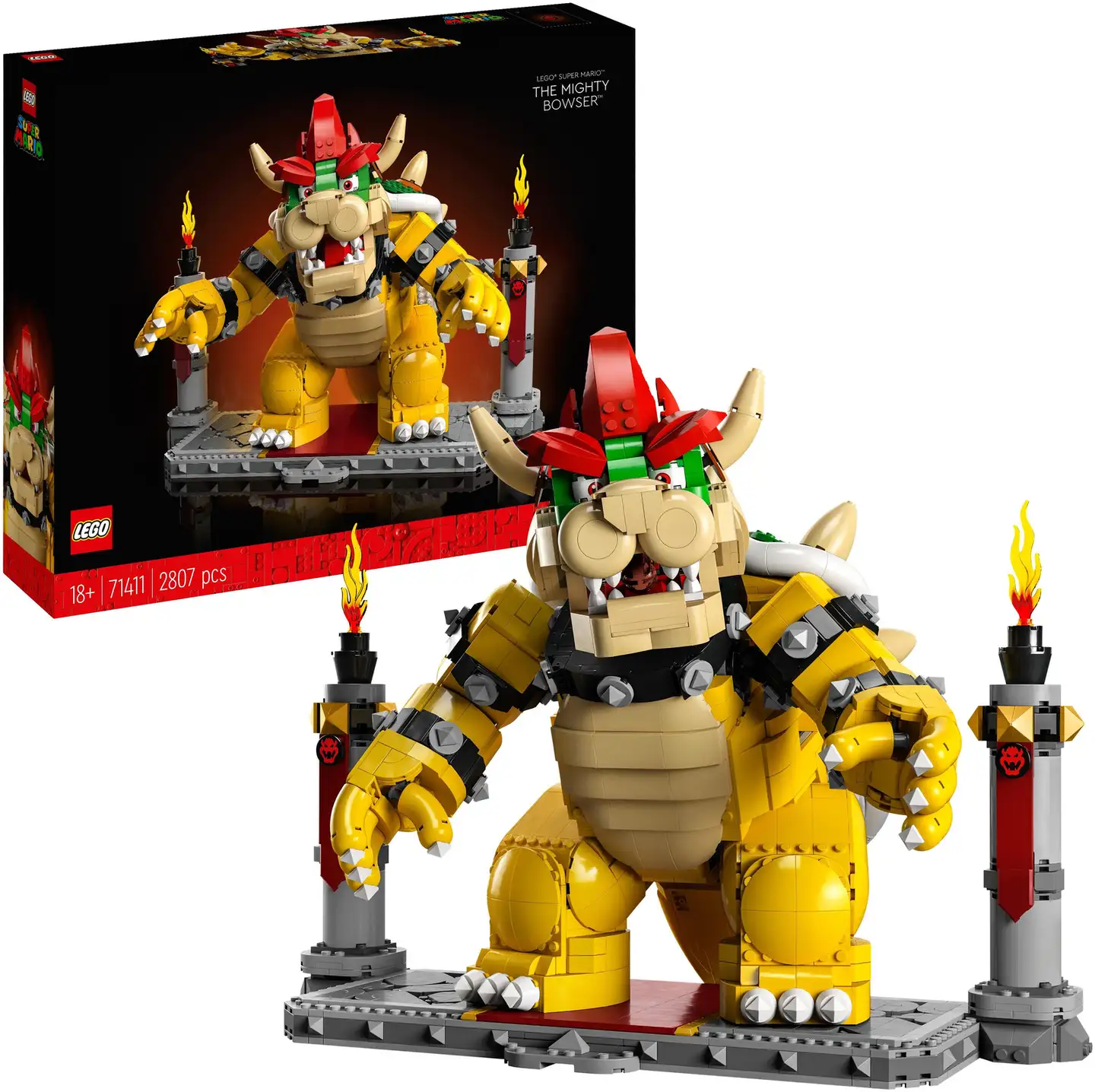 LEGO® Super Mario™ 71411 Mahtava Bowser™ - 3