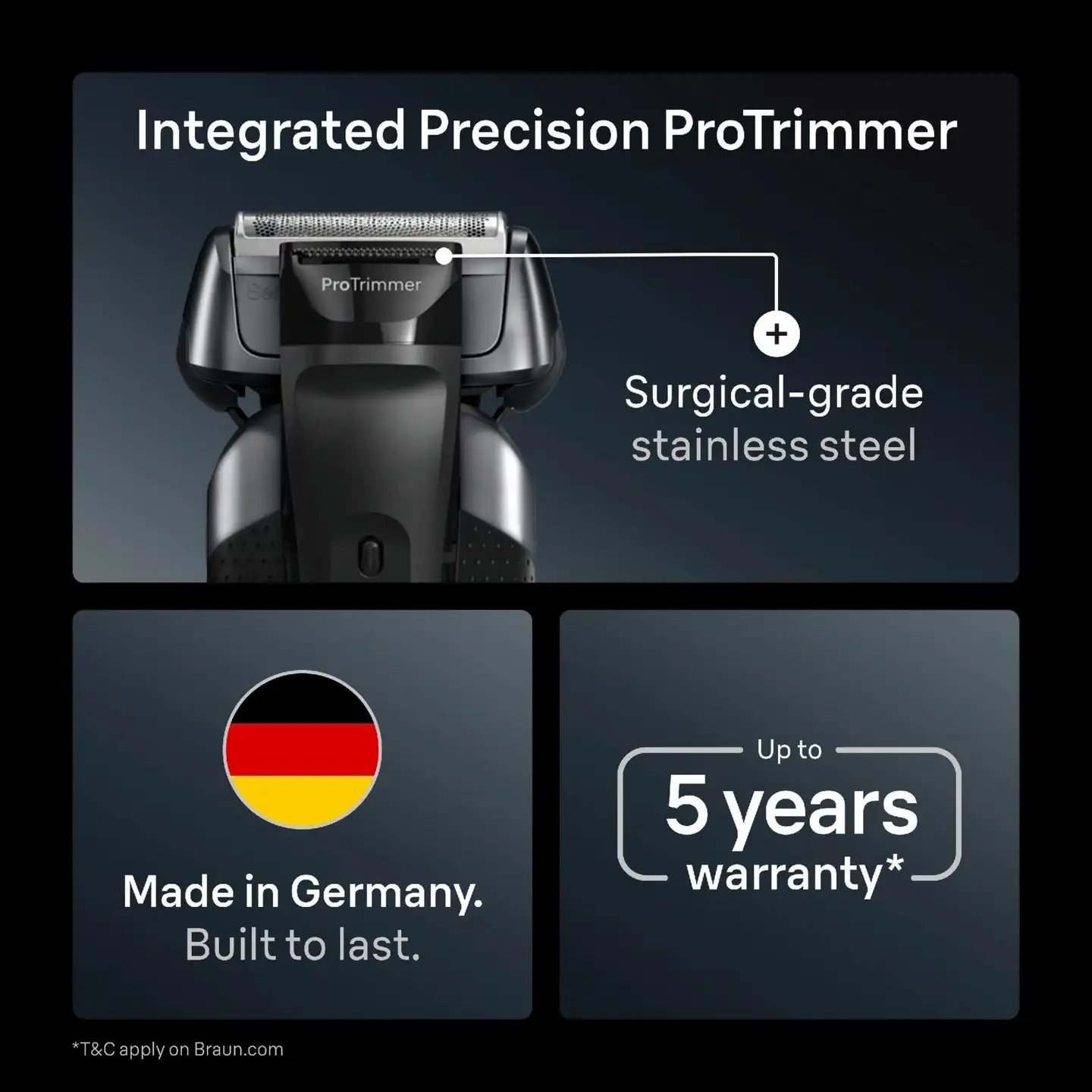 Braun parranajokone Series 8 8617s - 3