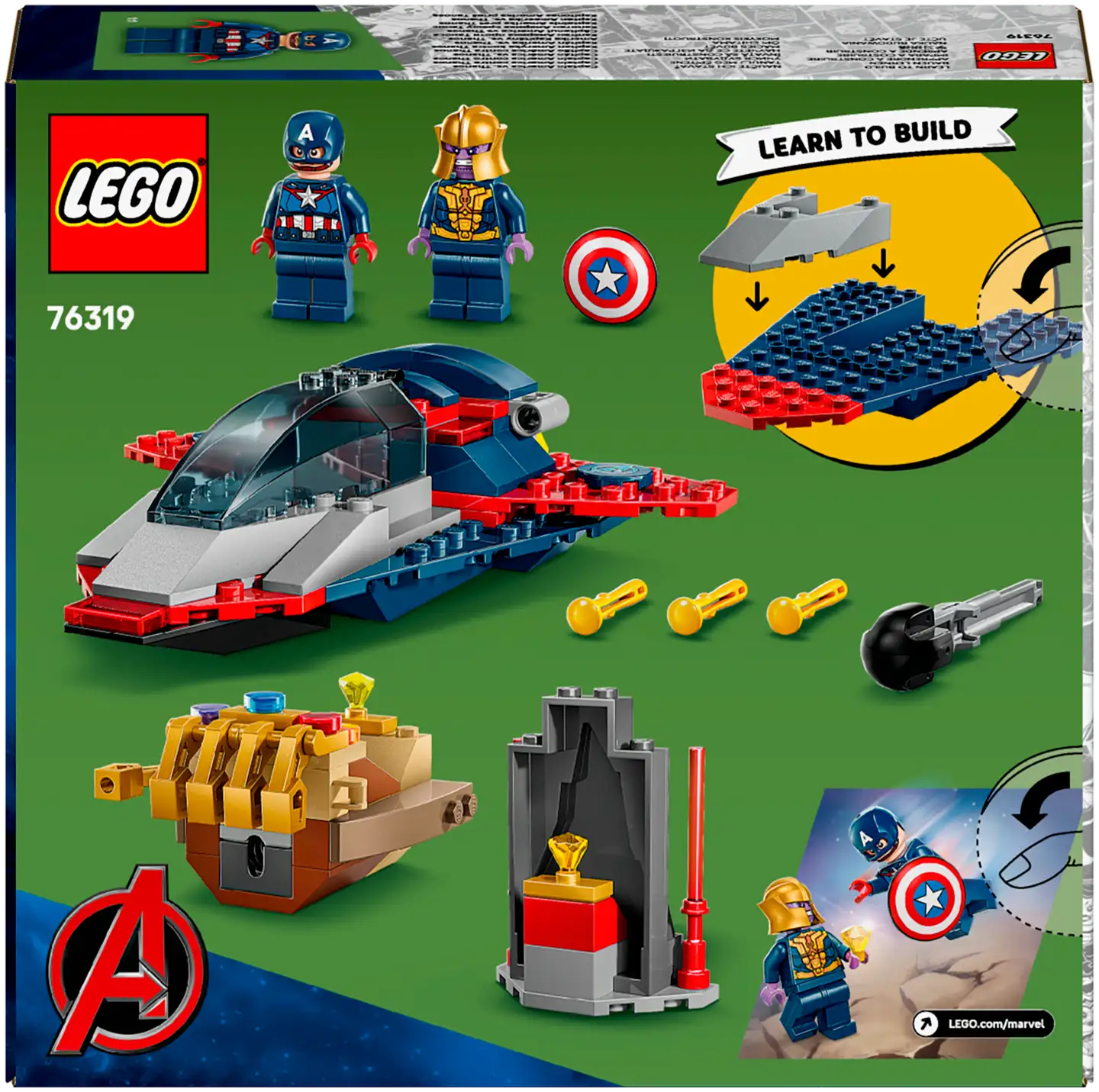 LEGO Super Heroes 76319 Captain America vastaan Thanos - 3