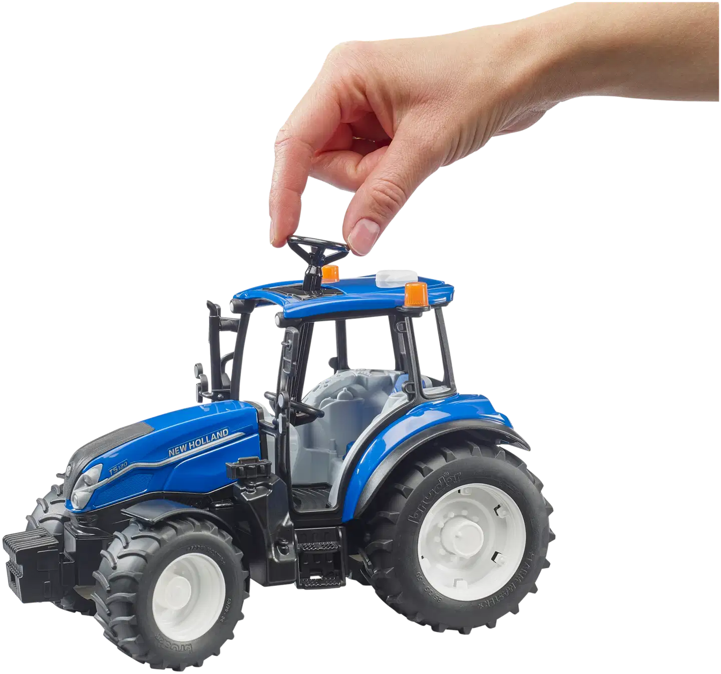 Bruder lelu New Holland T5.120 traktori - 3
