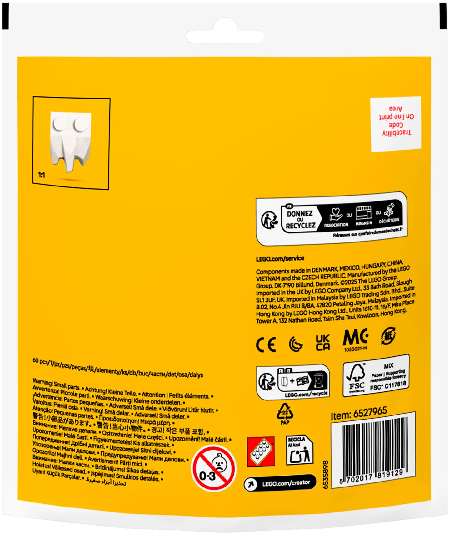 LEGO® Recruitment Bags 30692 Jouluiloa: joulupukki ja savupiippu - 3