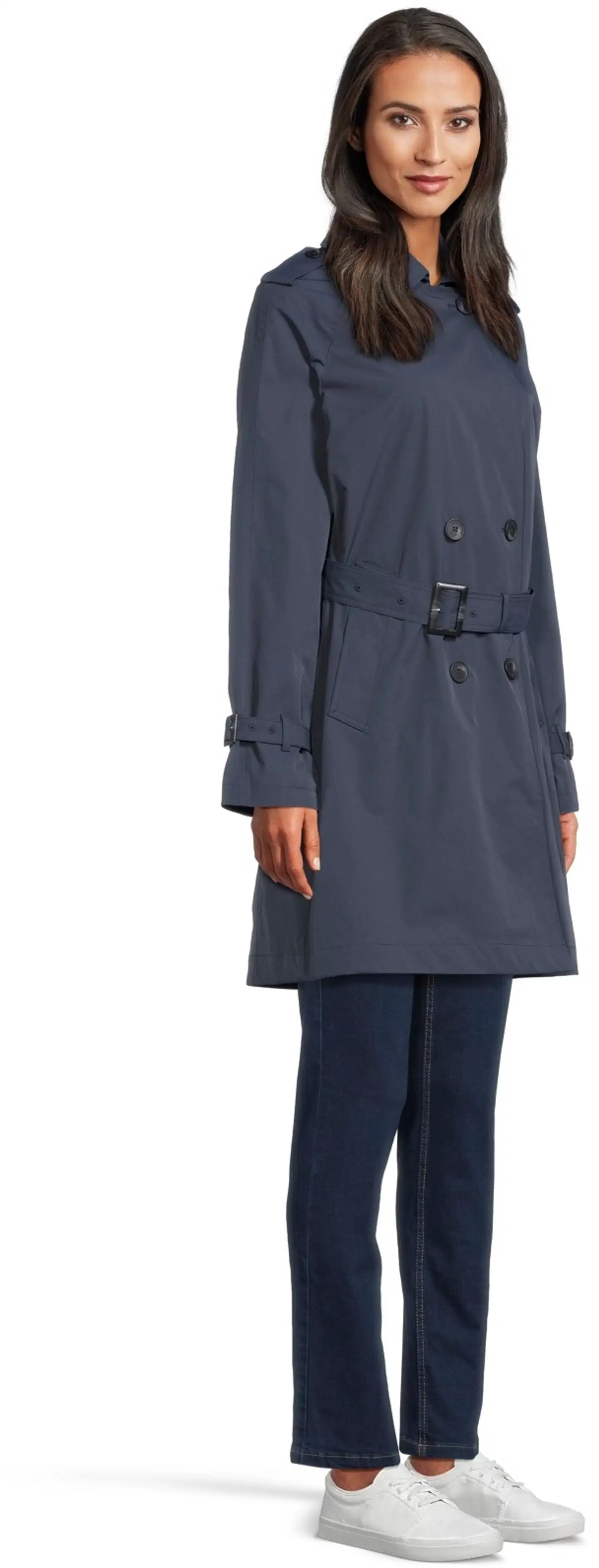 London Fog naisten trenssitakki 225L102608 - navy blue - 4