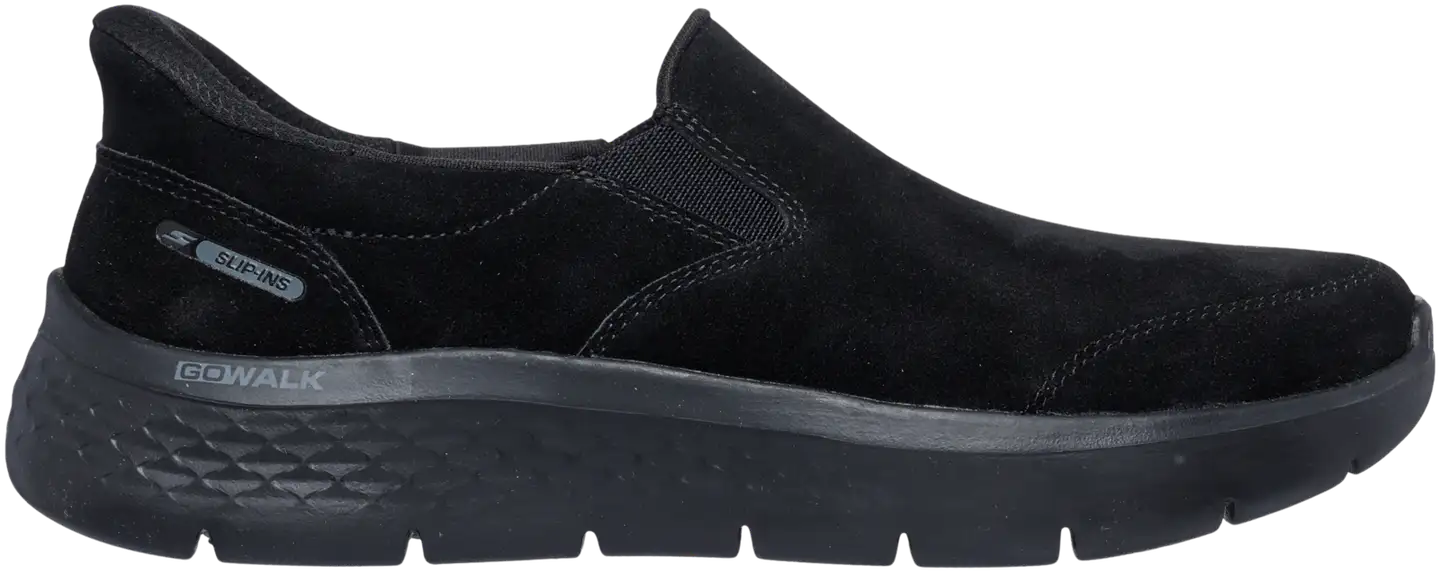 Skechers Go walk flex naisten SlipIns kävelykenkä - BLACK - 2
