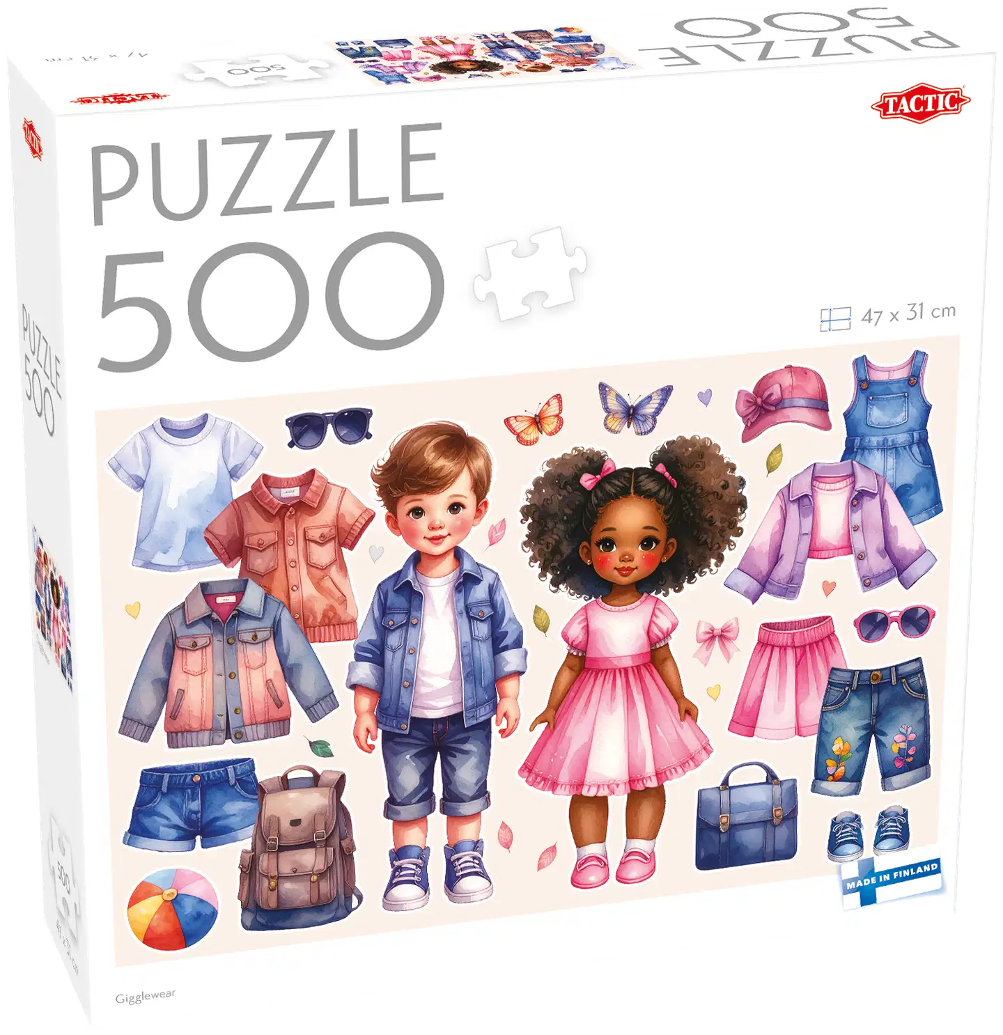 Tactic Palapeli Puzzle Lovers Gigglewear 500 palaa - 1