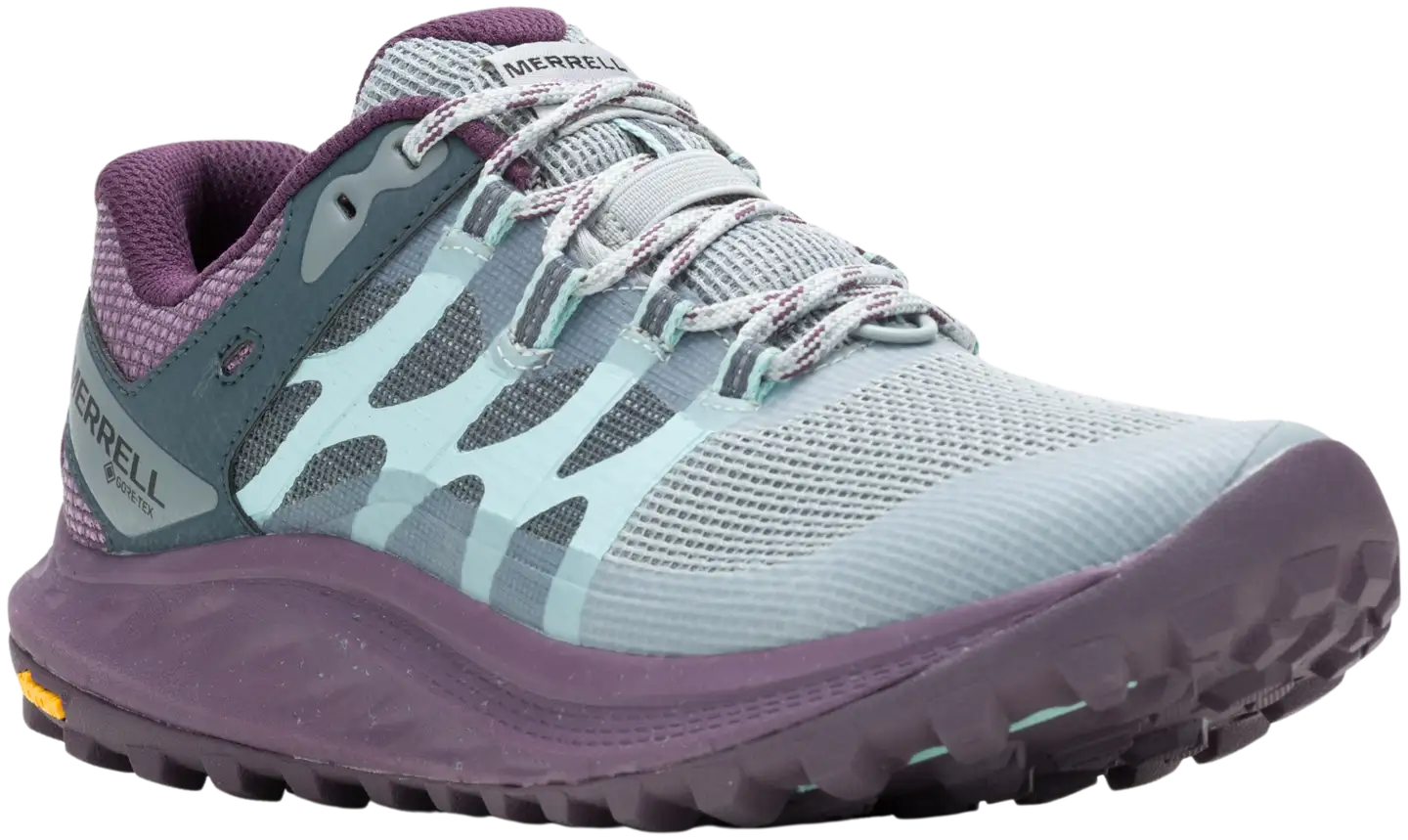 Merrell Antora 3 GTX naisten maastojuoksu- ja ulkoilujalkine - HIGHRISE/PLUM - 2