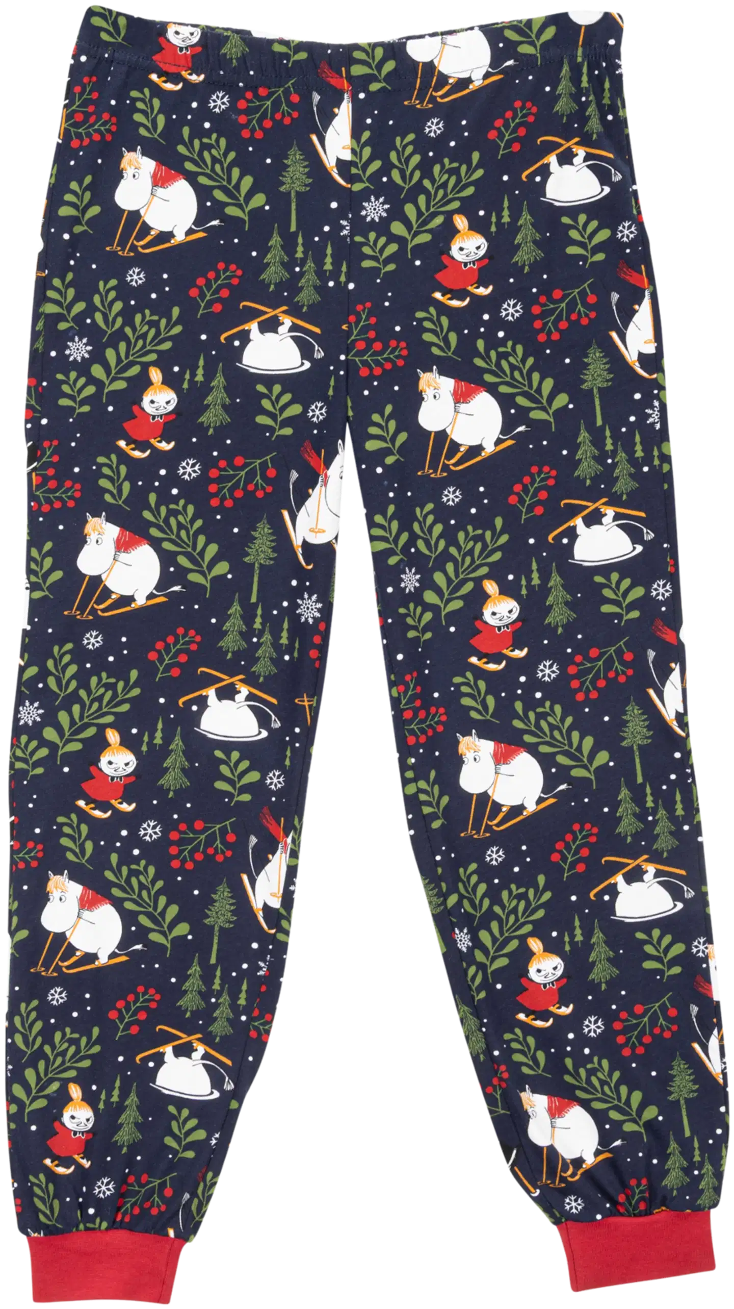 Muumi lasten pyjama Hiihtoretki 593709 - tummansininen - 3