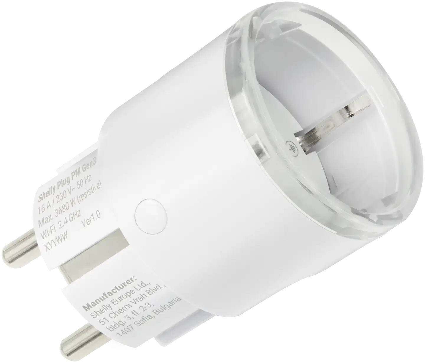 Shelly Pistoke PM Gen3 valkoinen - 2