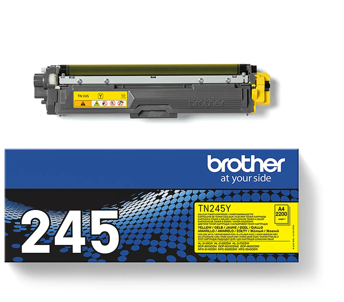 Brother laservärikasetti TN-245Y musta - 3