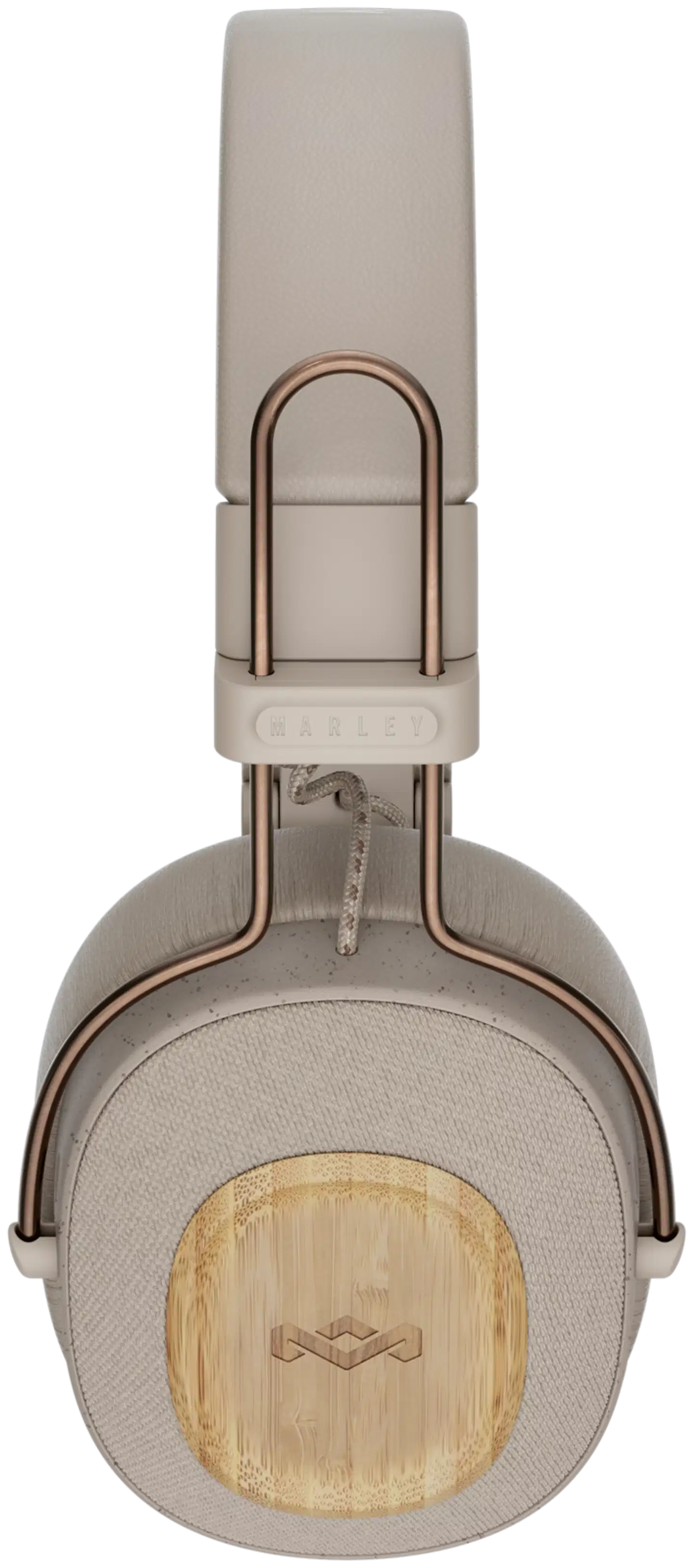 House of Marley langattomat sankakuulokkeet Positive Vibration Riddim, beige/puu - 3