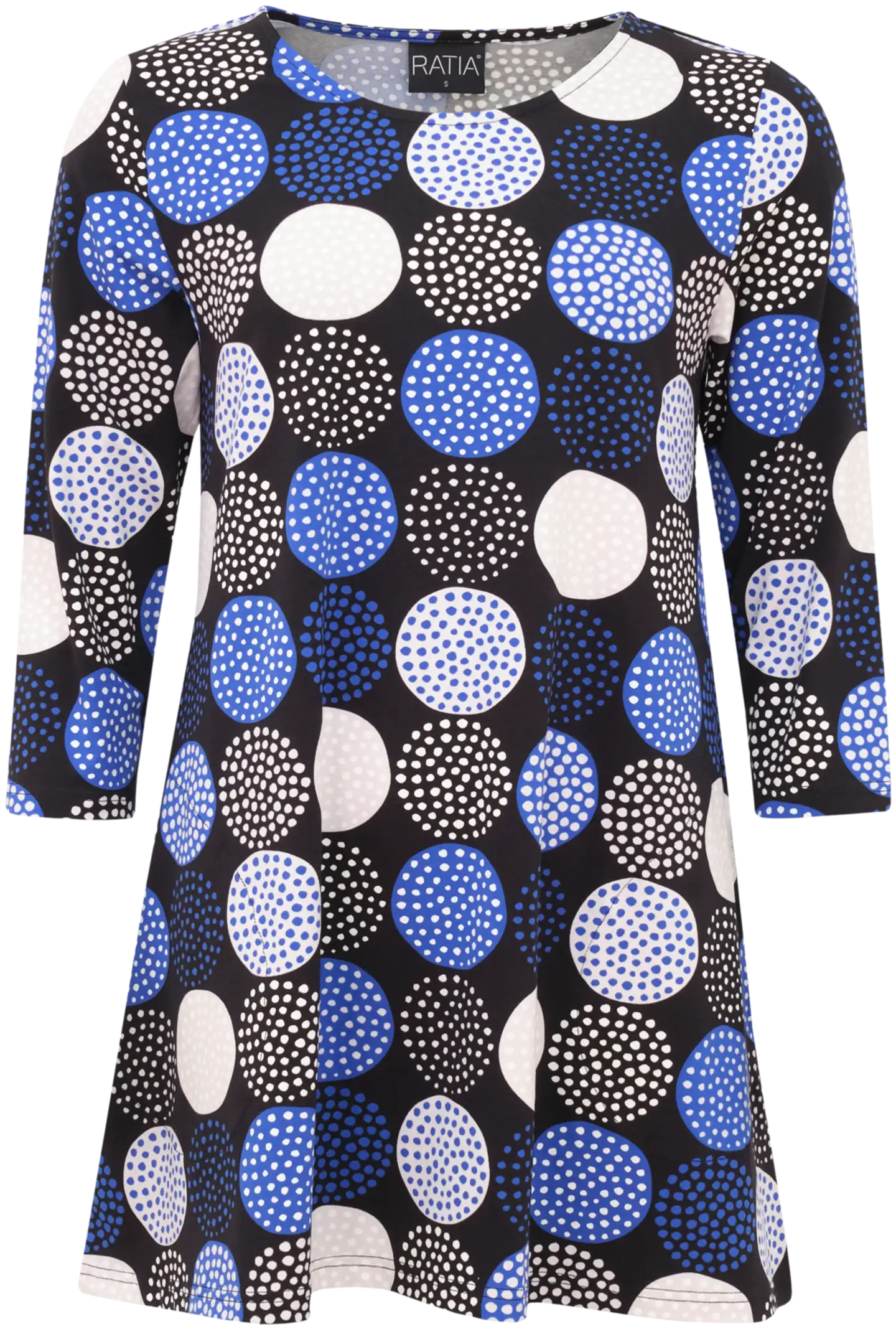 RATIA® N.trikootunika Pisara Lumipallo - sini/harmaa - 1