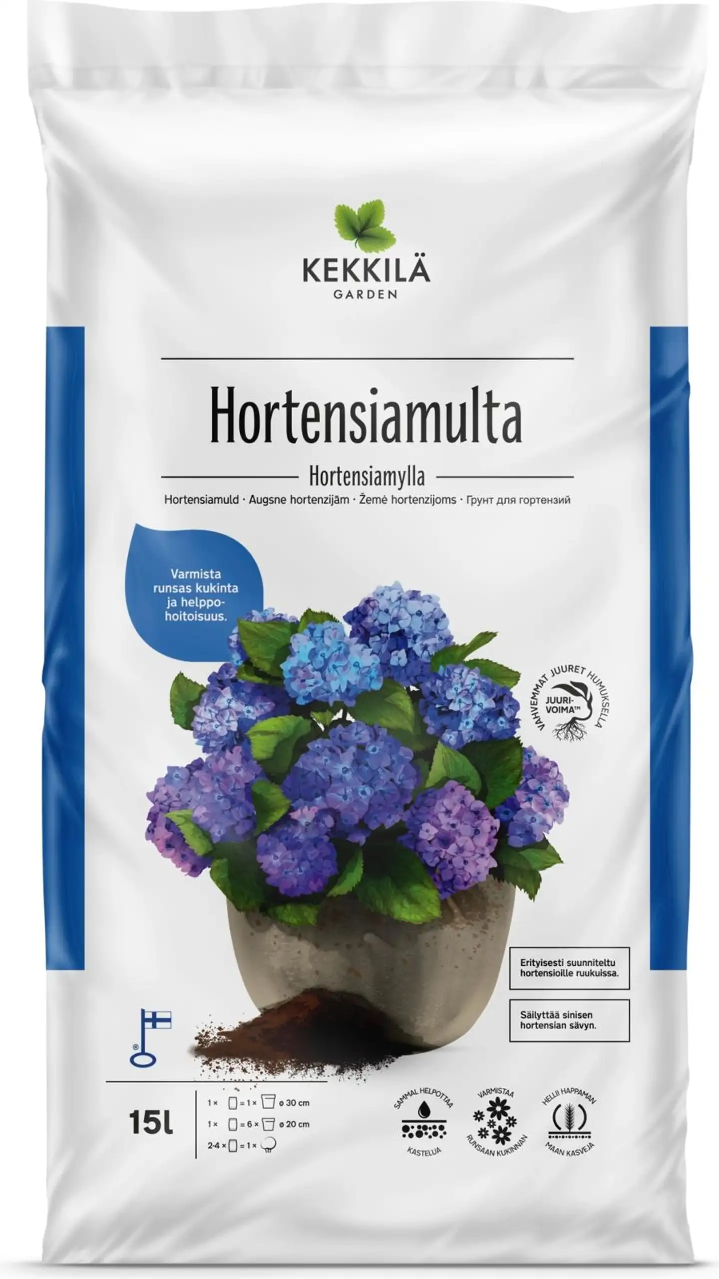 Kekkilä 15 l hortensiamulta - 1