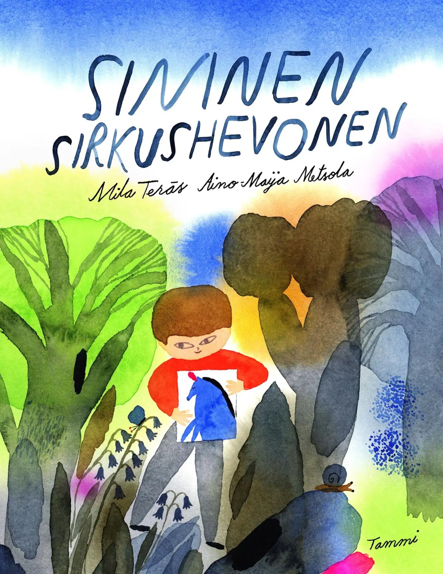 Teräs, Sininen sirkushevonen