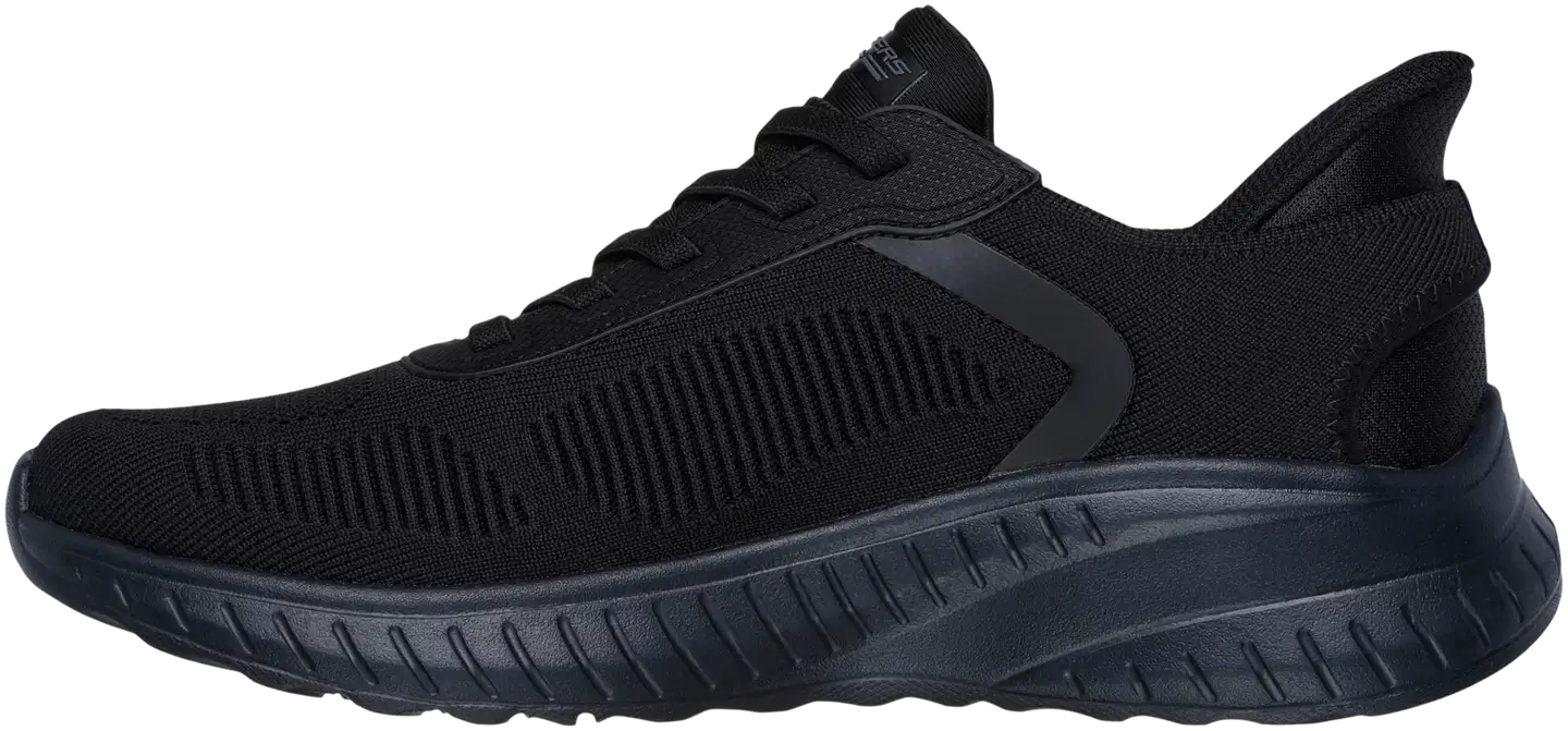 Skechers miesten Slip-Ins loafer Bobs Sport Squad Chaos Solid Step Black - BLACK - 3